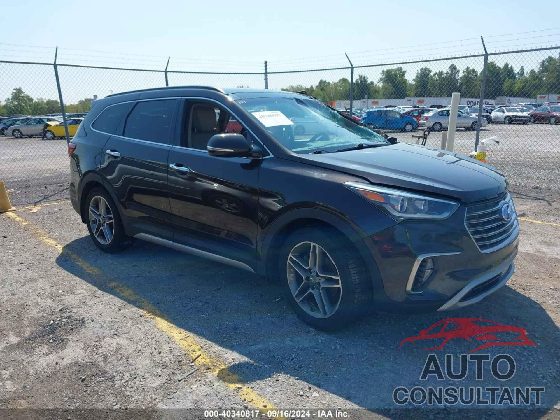 HYUNDAI SANTA FE 2017 - KM8SRDHF6HU176159