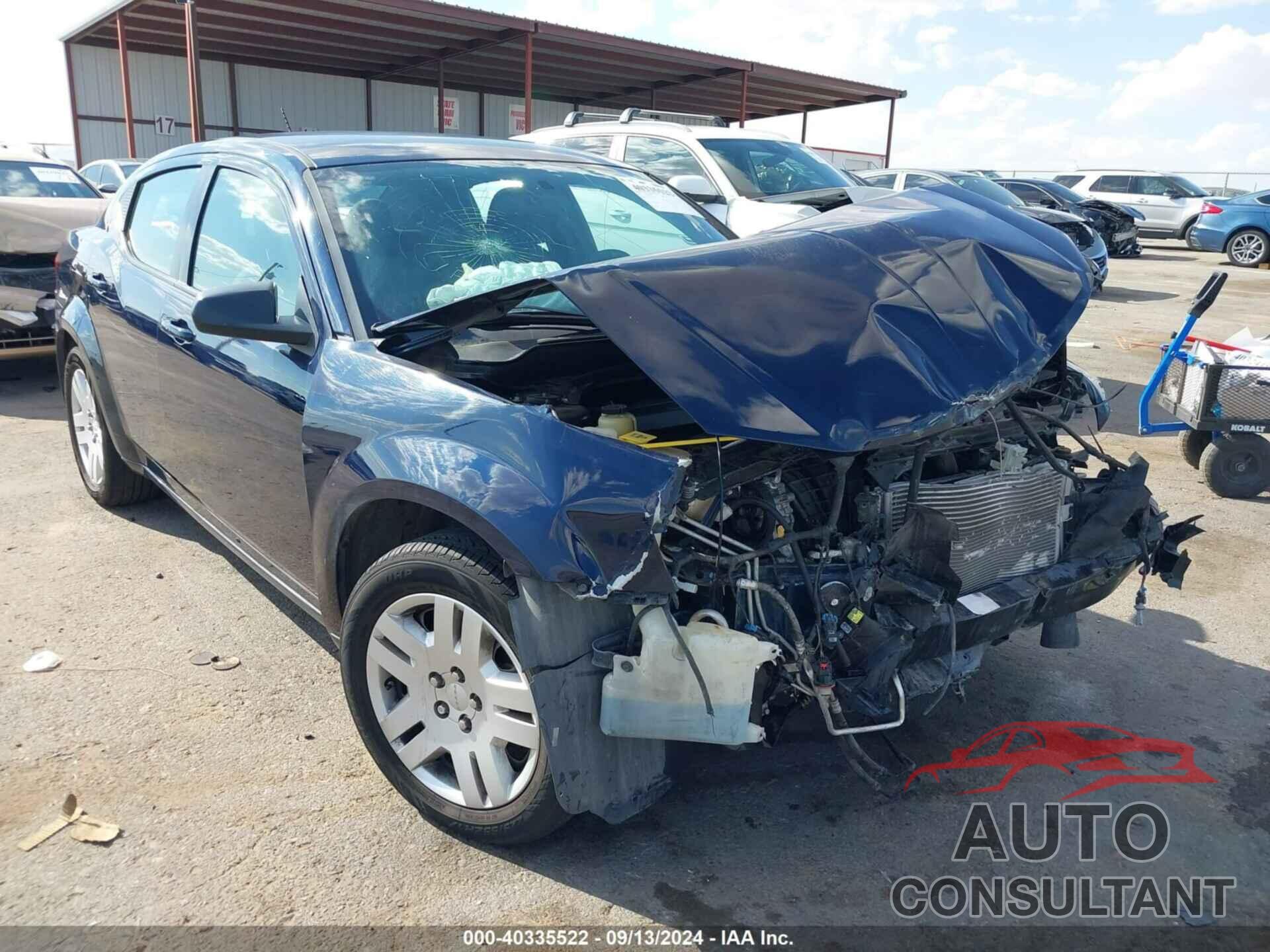 DODGE AVENGER 2014 - 1C3CDZAB7EN224502