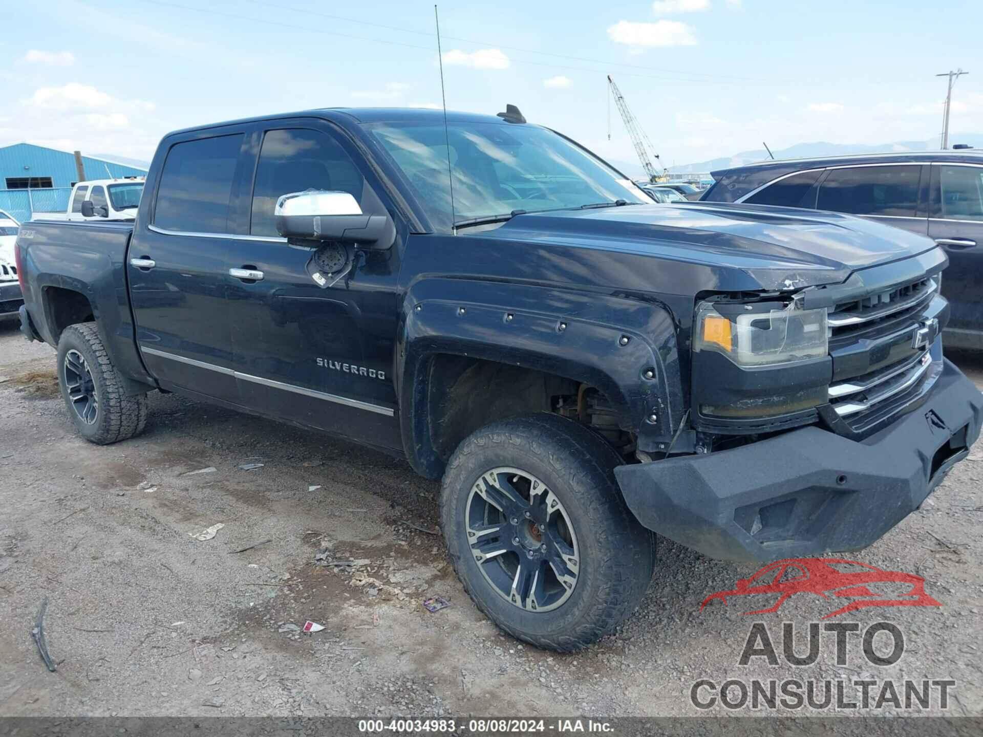 CHEVROLET SILVERADO 1500 2017 - 3GCUKSEJ6HG134446