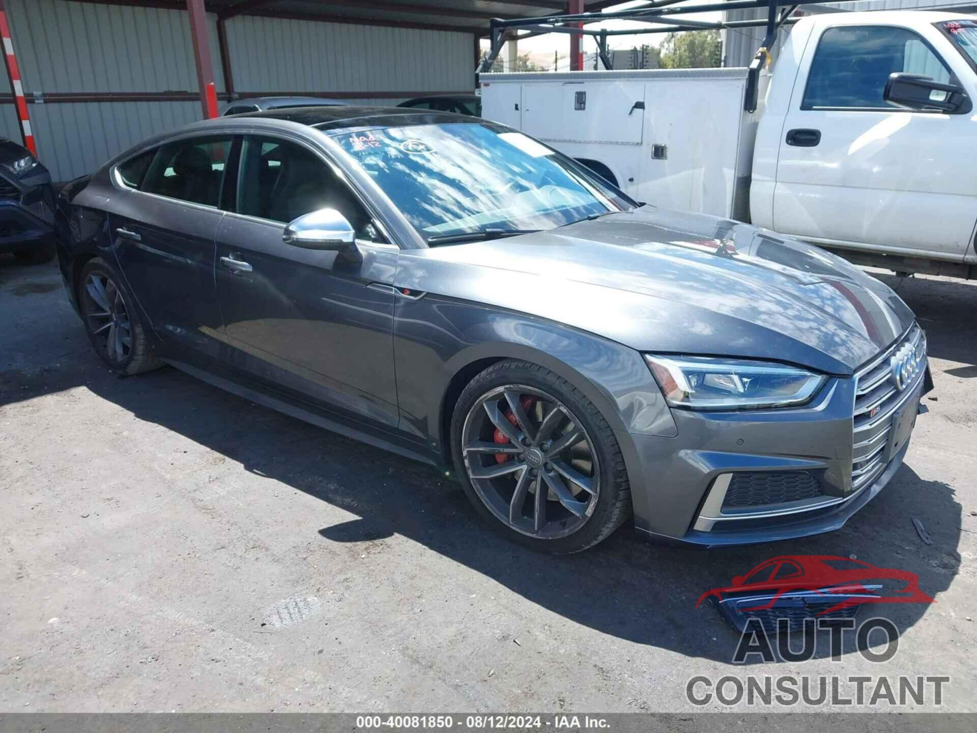 AUDI S5 2018 - WAUB4CF50JA045613