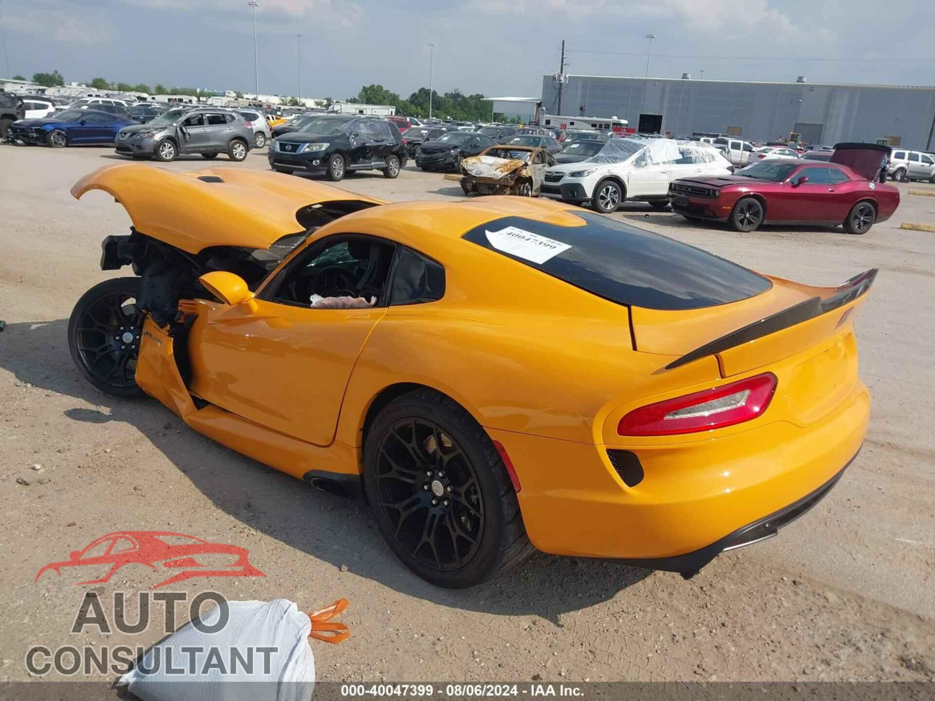 DODGE VIPER 2015 - 1C3ADEAZ1FV510344