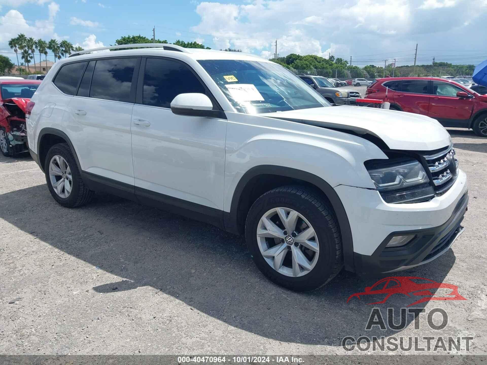 VOLKSWAGEN ATLAS 2019 - 1V2DR2CA0KC545509