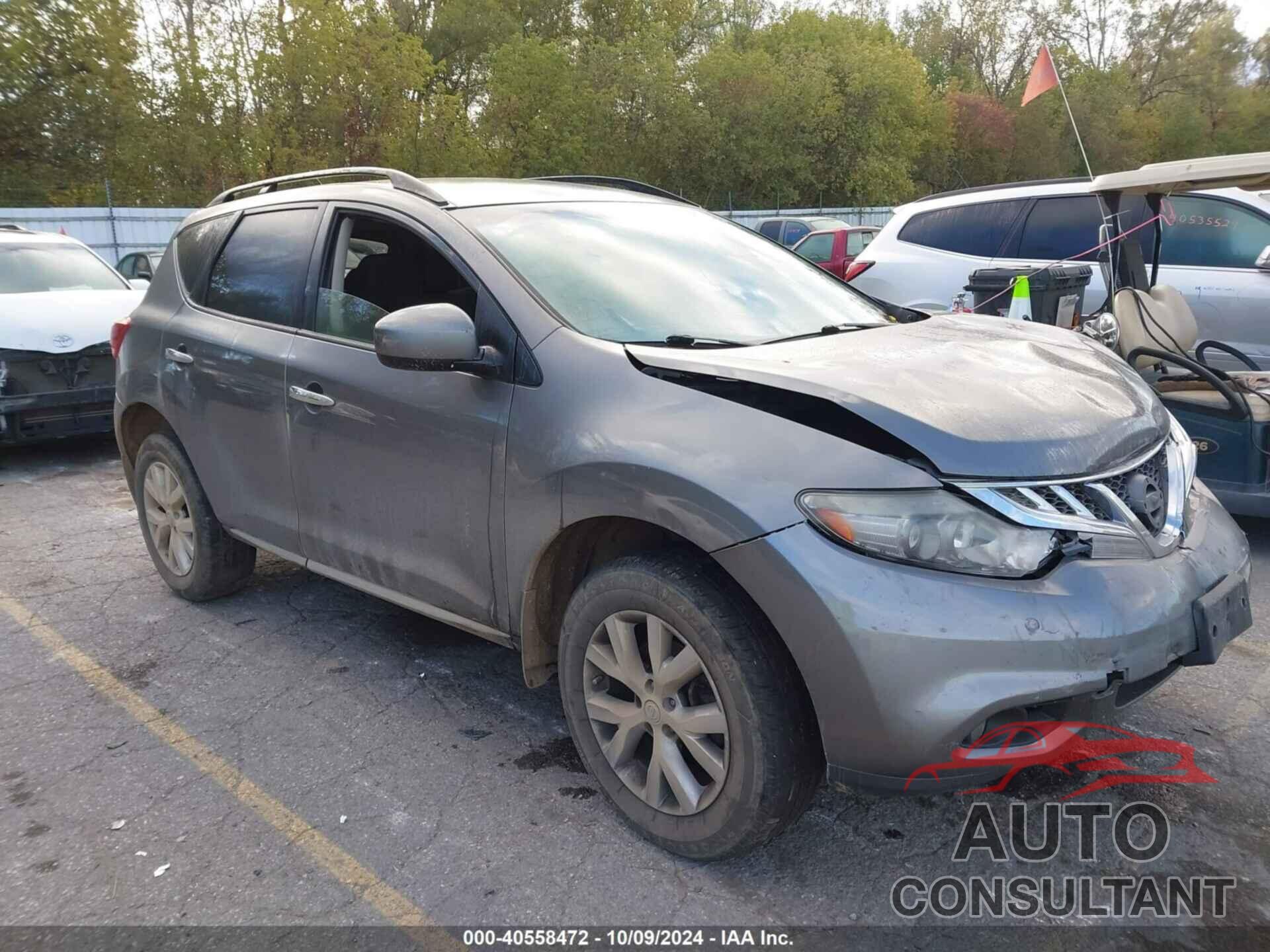 NISSAN MURANO 2014 - JN8AZ1MW3EW523486