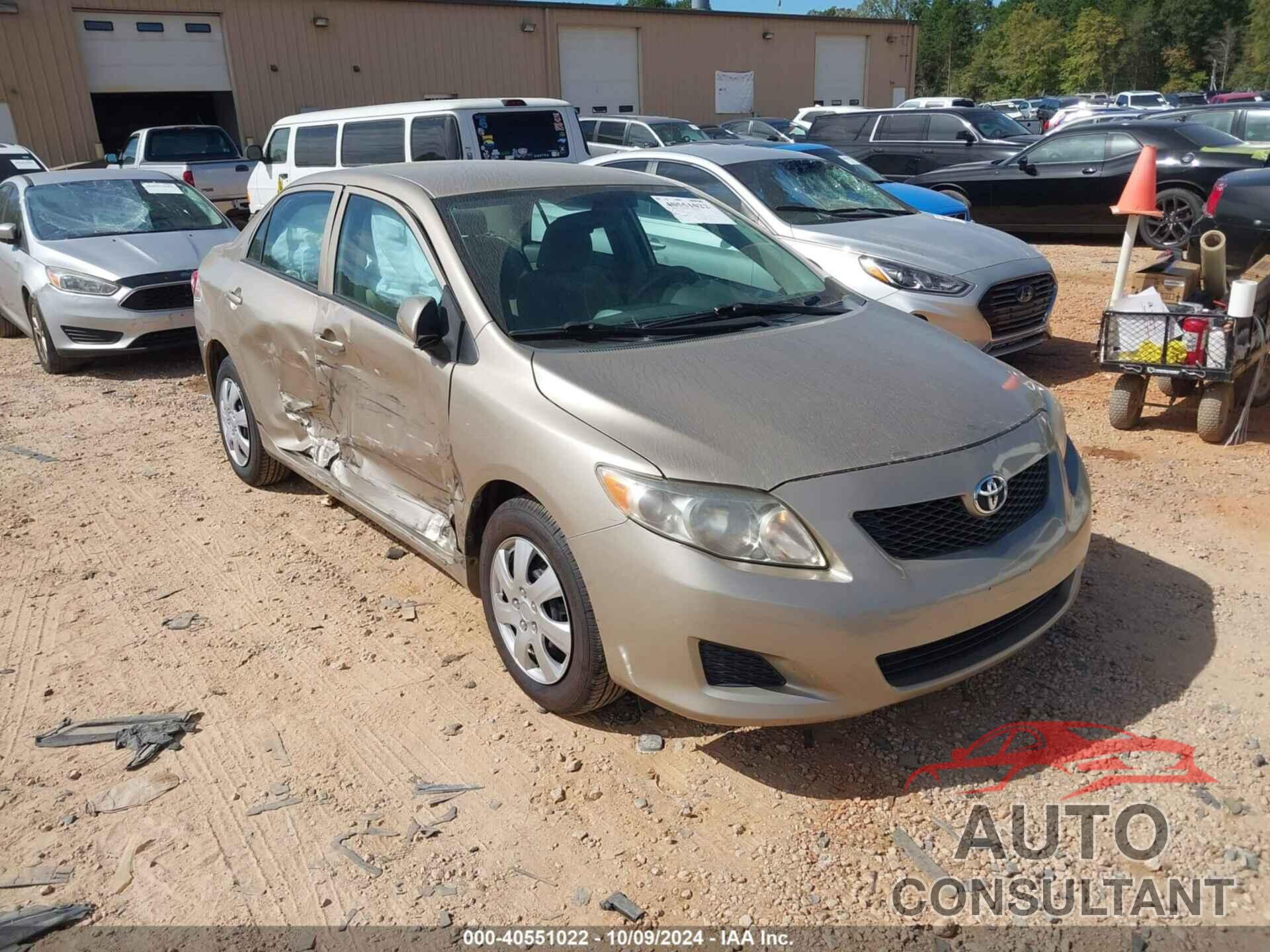 TOYOTA COROLLA 2010 - 2T1BU4EE7AC490758