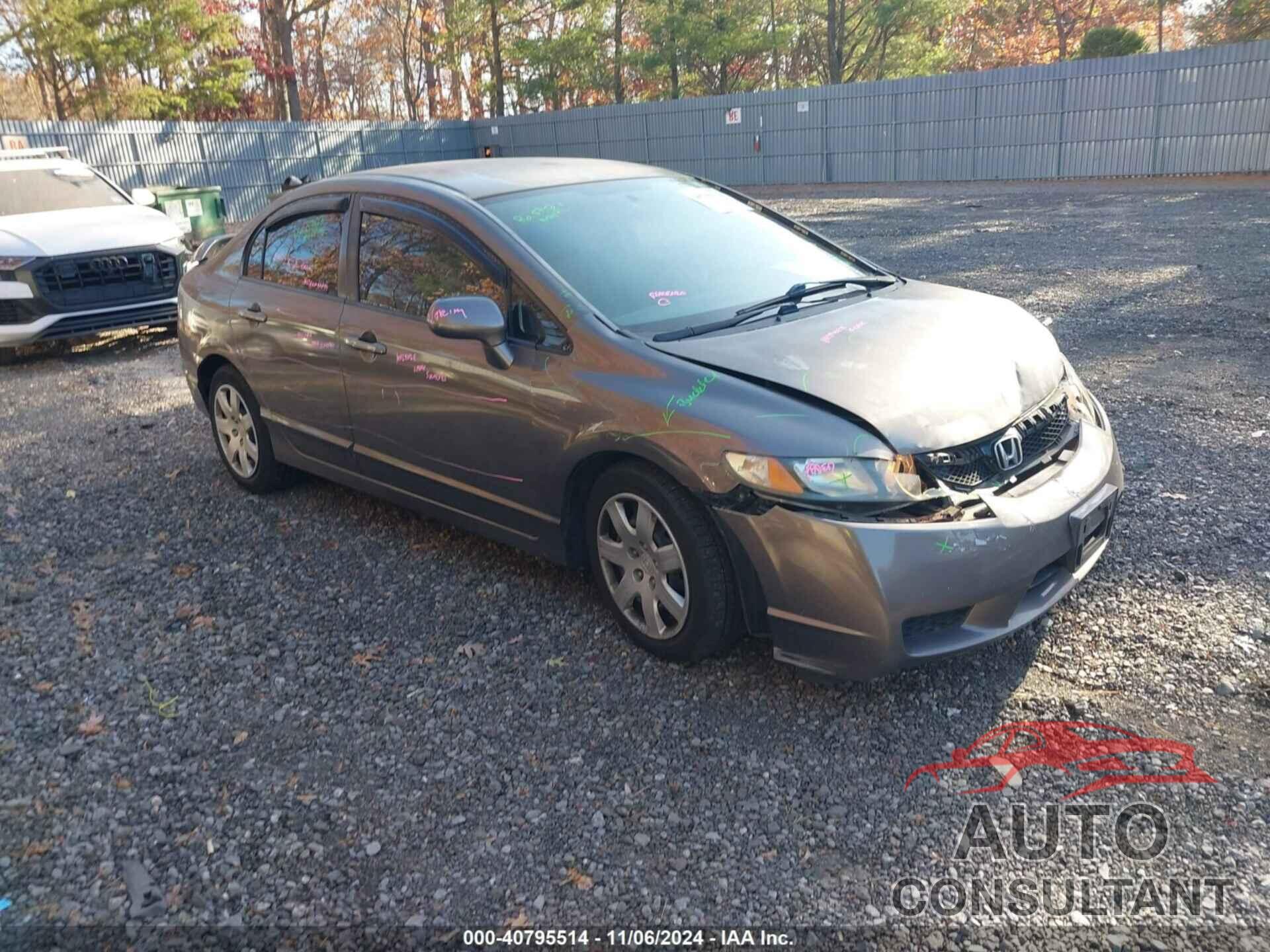 HONDA CIVIC 2010 - 2HGFA1F5XAH555228