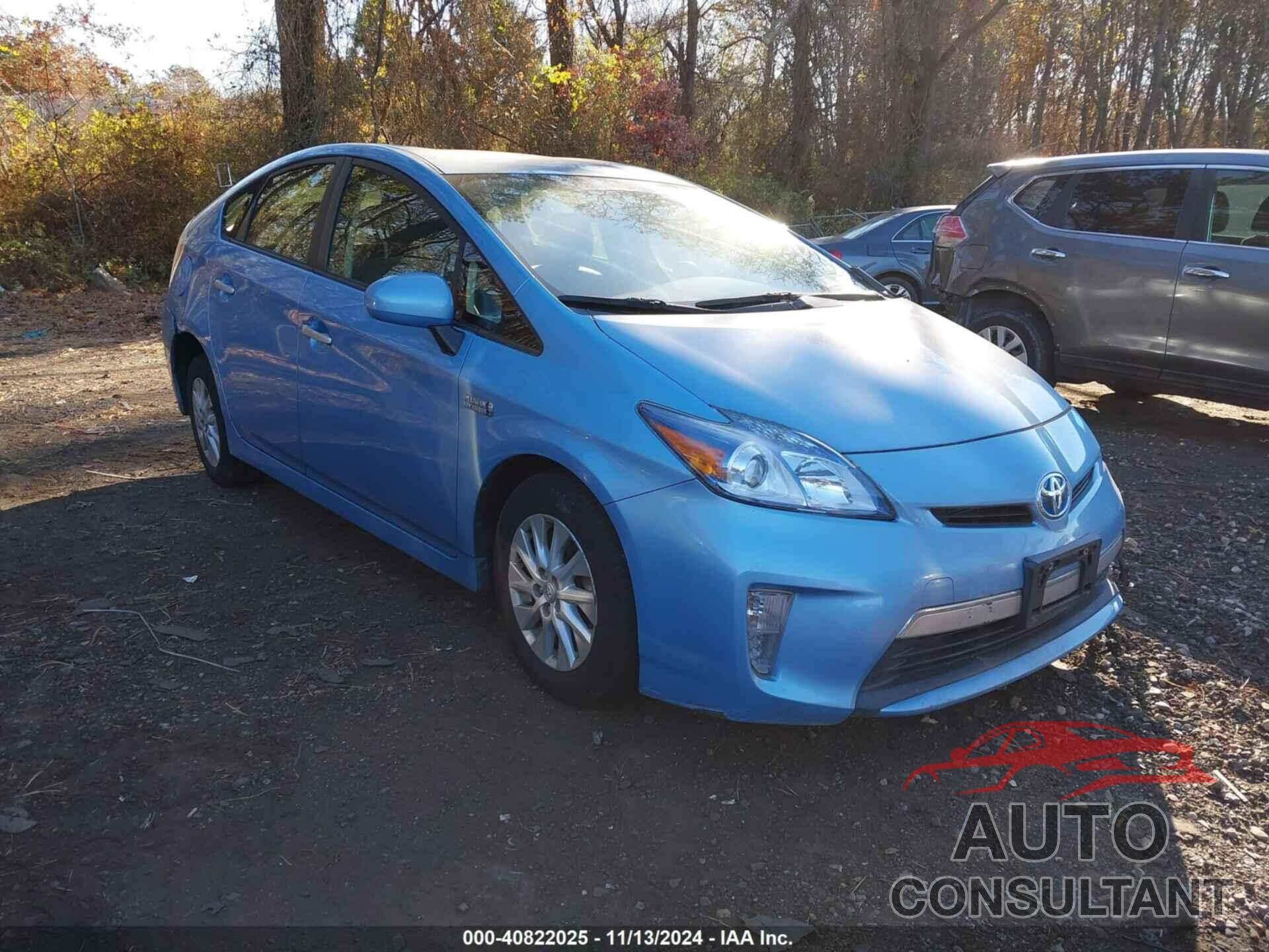 TOYOTA PRIUS PLUG-IN 2012 - JTDKN3DP4C3019088