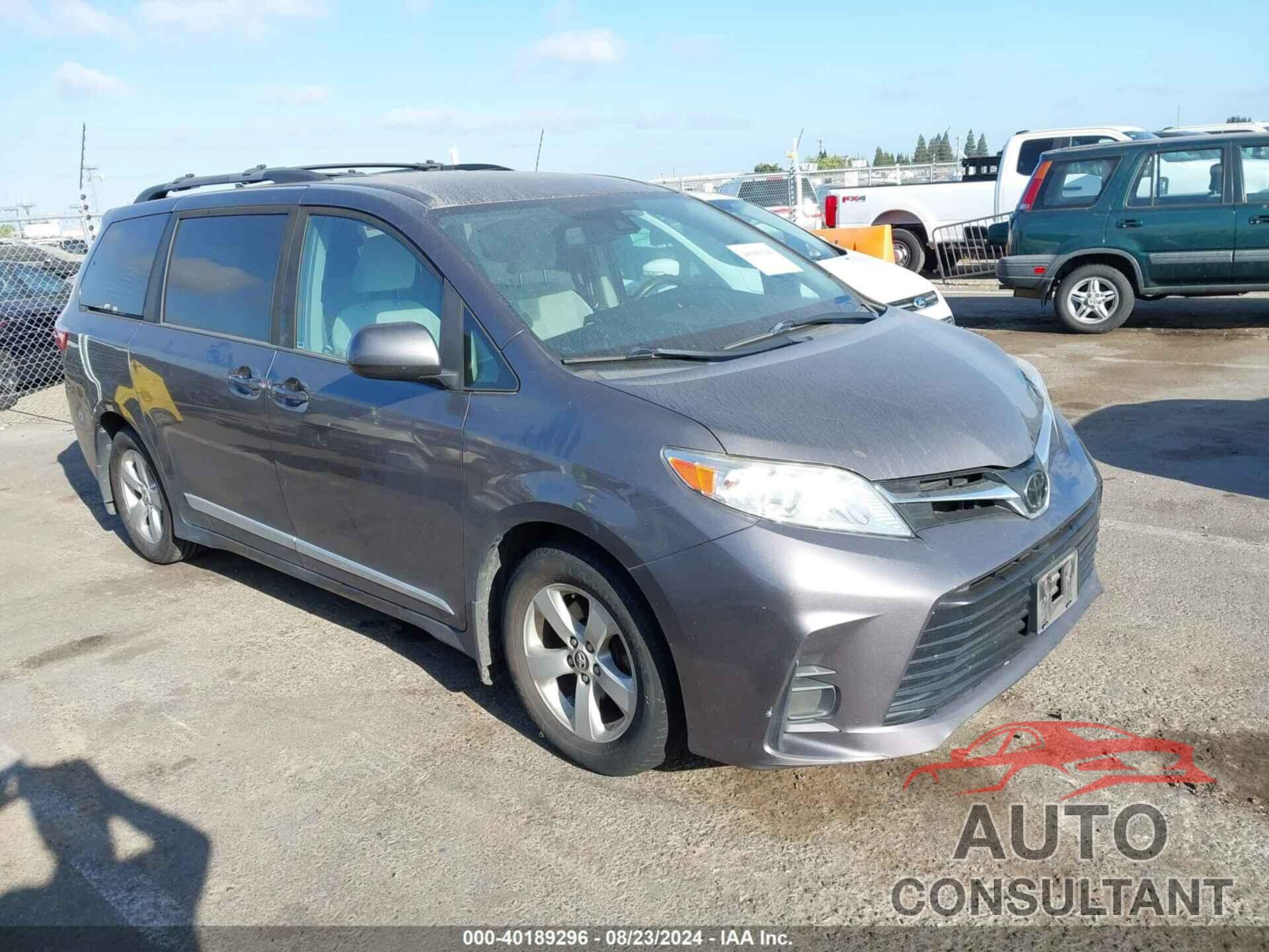 TOYOTA SIENNA 2019 - 5TDKZ3DCXKS003928