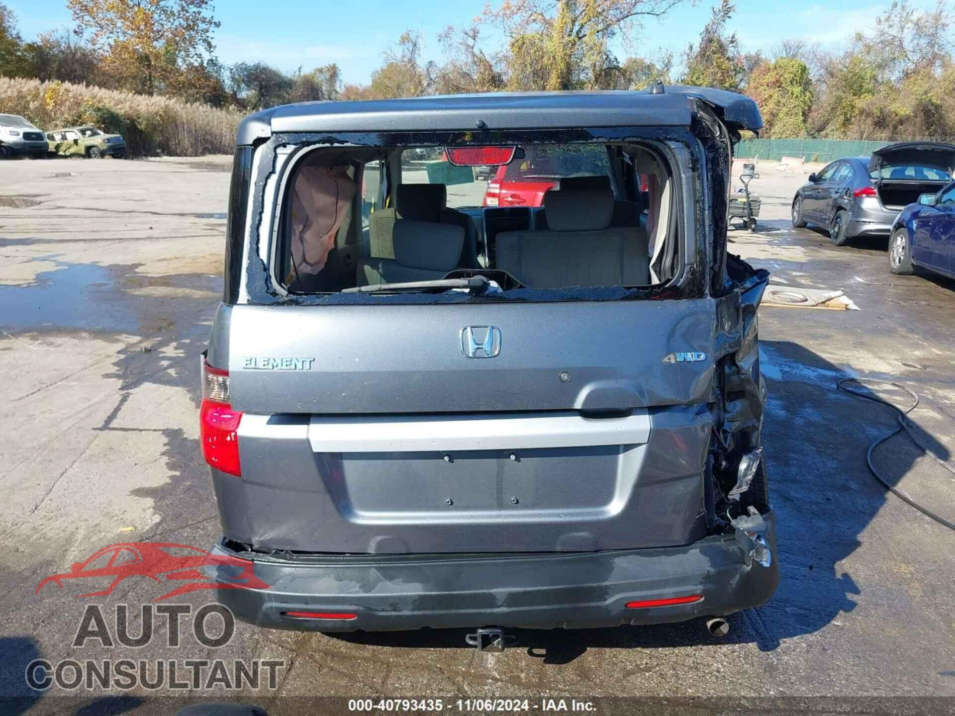 HONDA ELEMENT 2010 - 5J6YH2H37AL004062