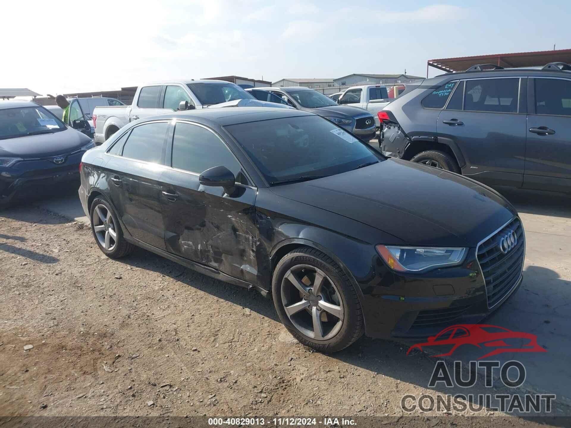 AUDI A3 2016 - WAUA7GFF1G1011045