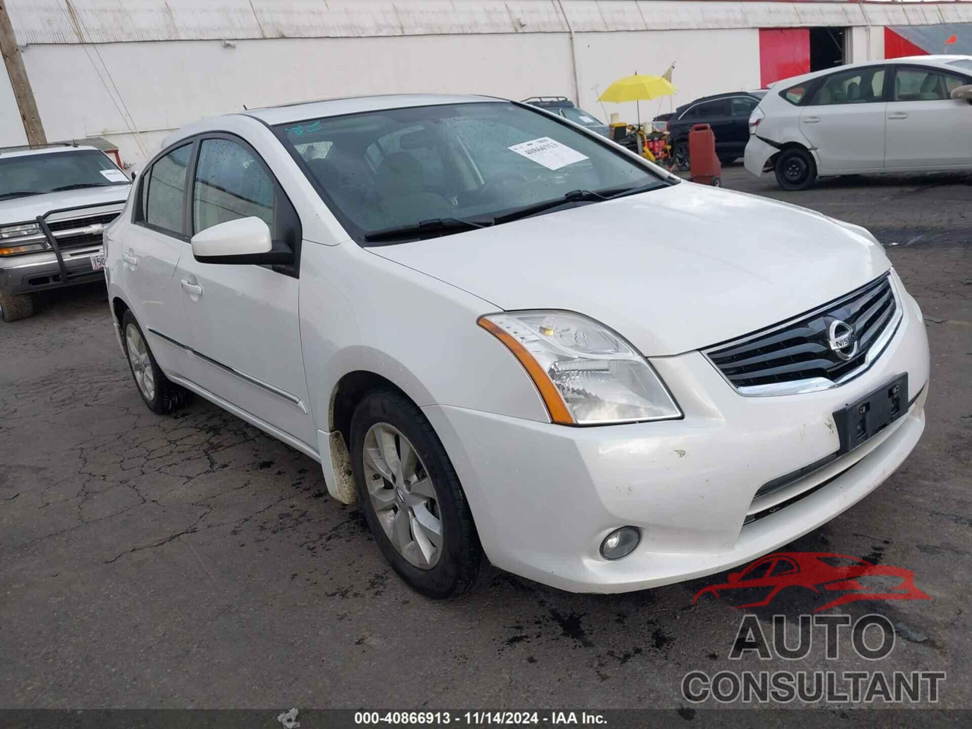 NISSAN SENTRA 2012 - 3N1AB6AP5CL637781