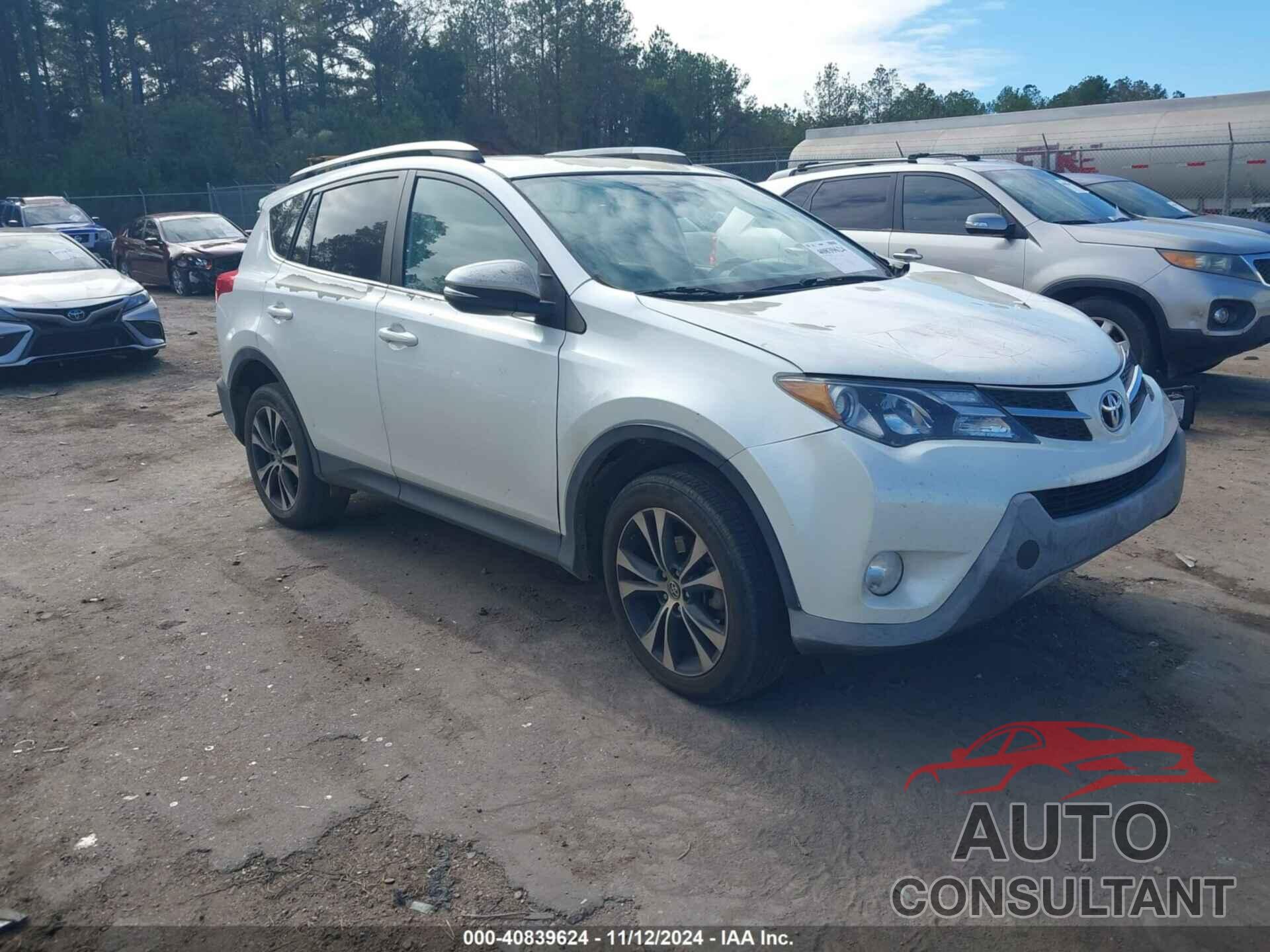 TOYOTA RAV4 2015 - 2T3YFREV5FW192028