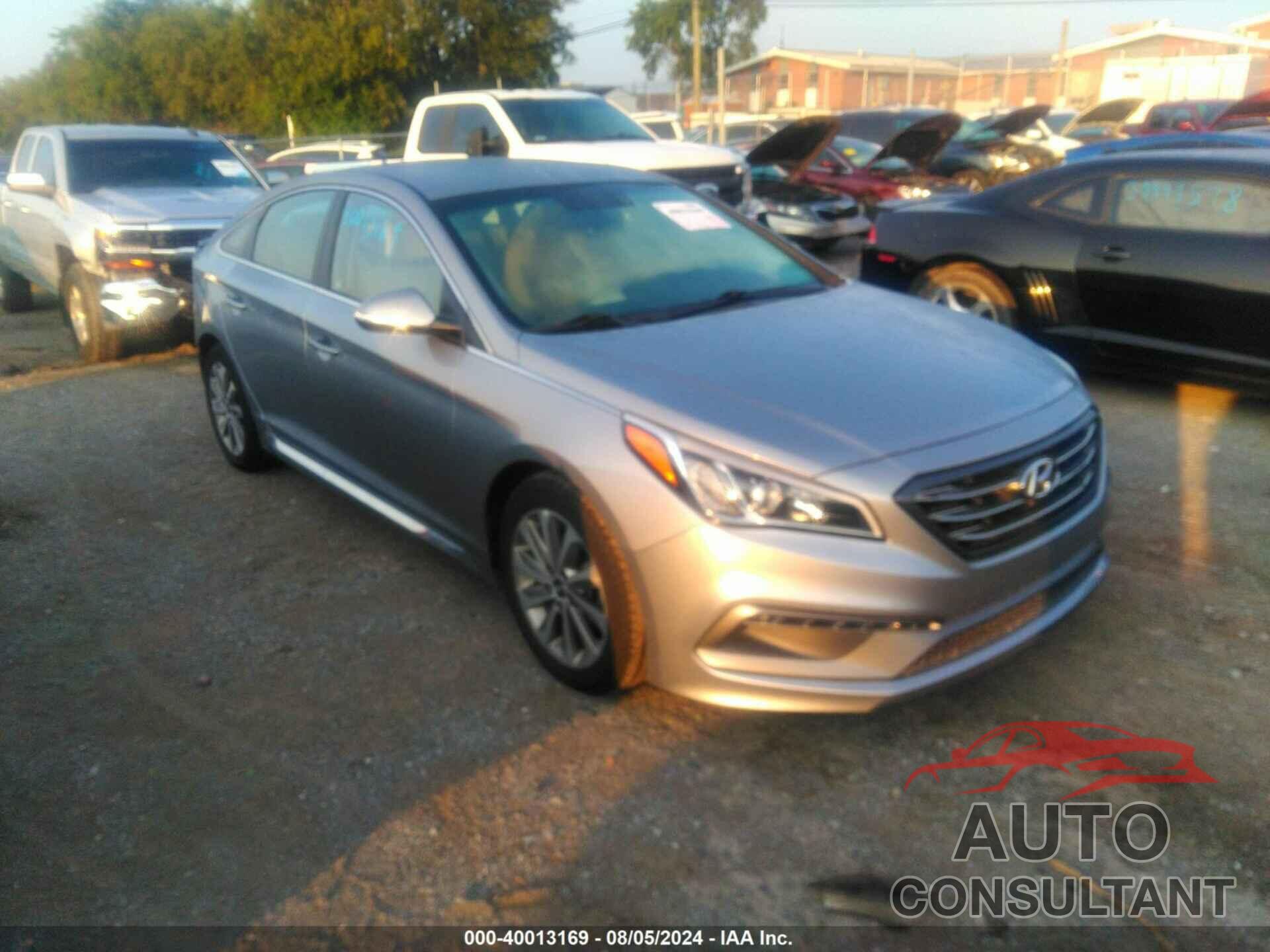 HYUNDAI SONATA 2017 - 5NPE34AFXHH583554