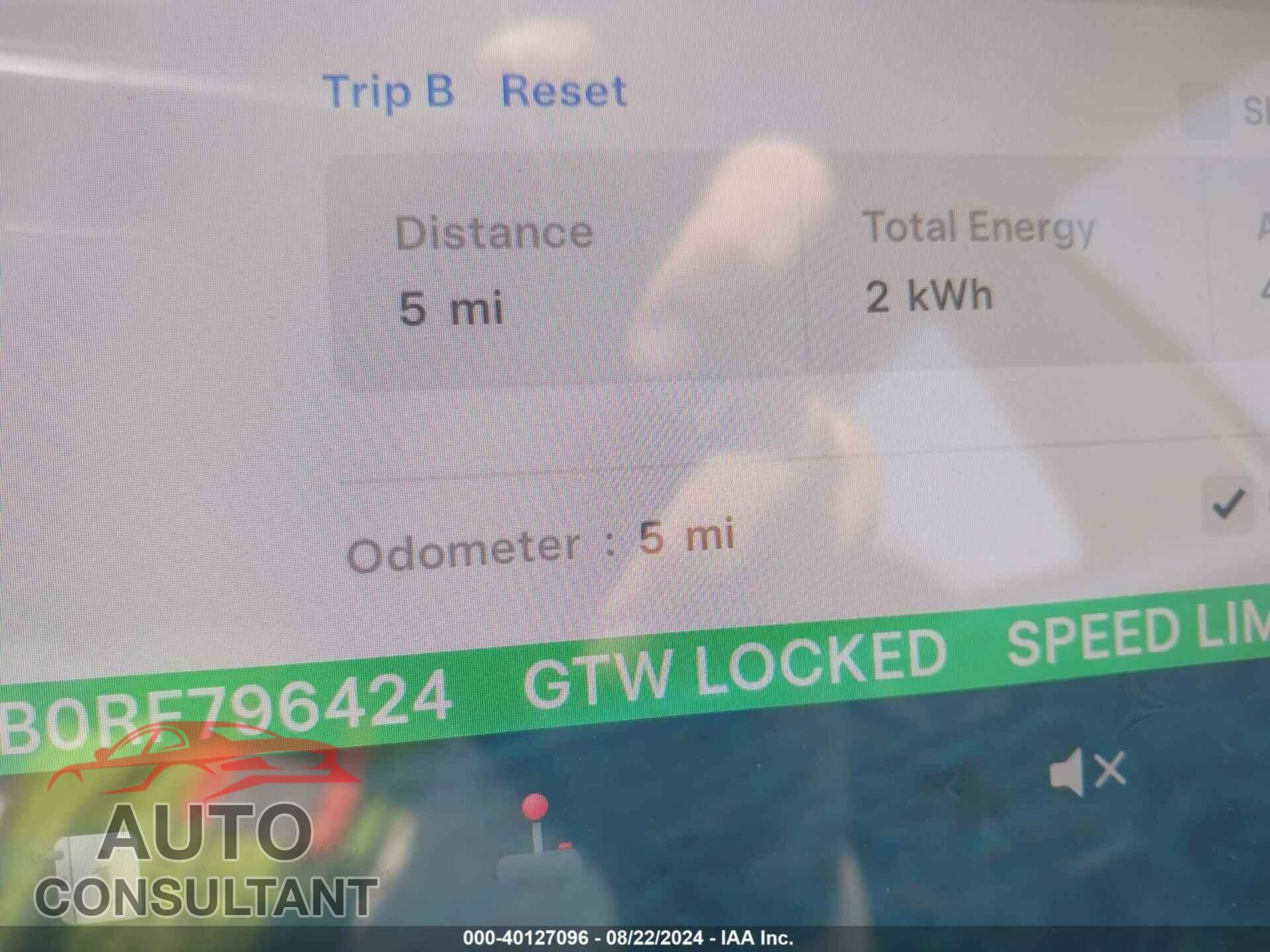 TESLA MODEL 3 2024 - 5YJ3E1EB0RF796424