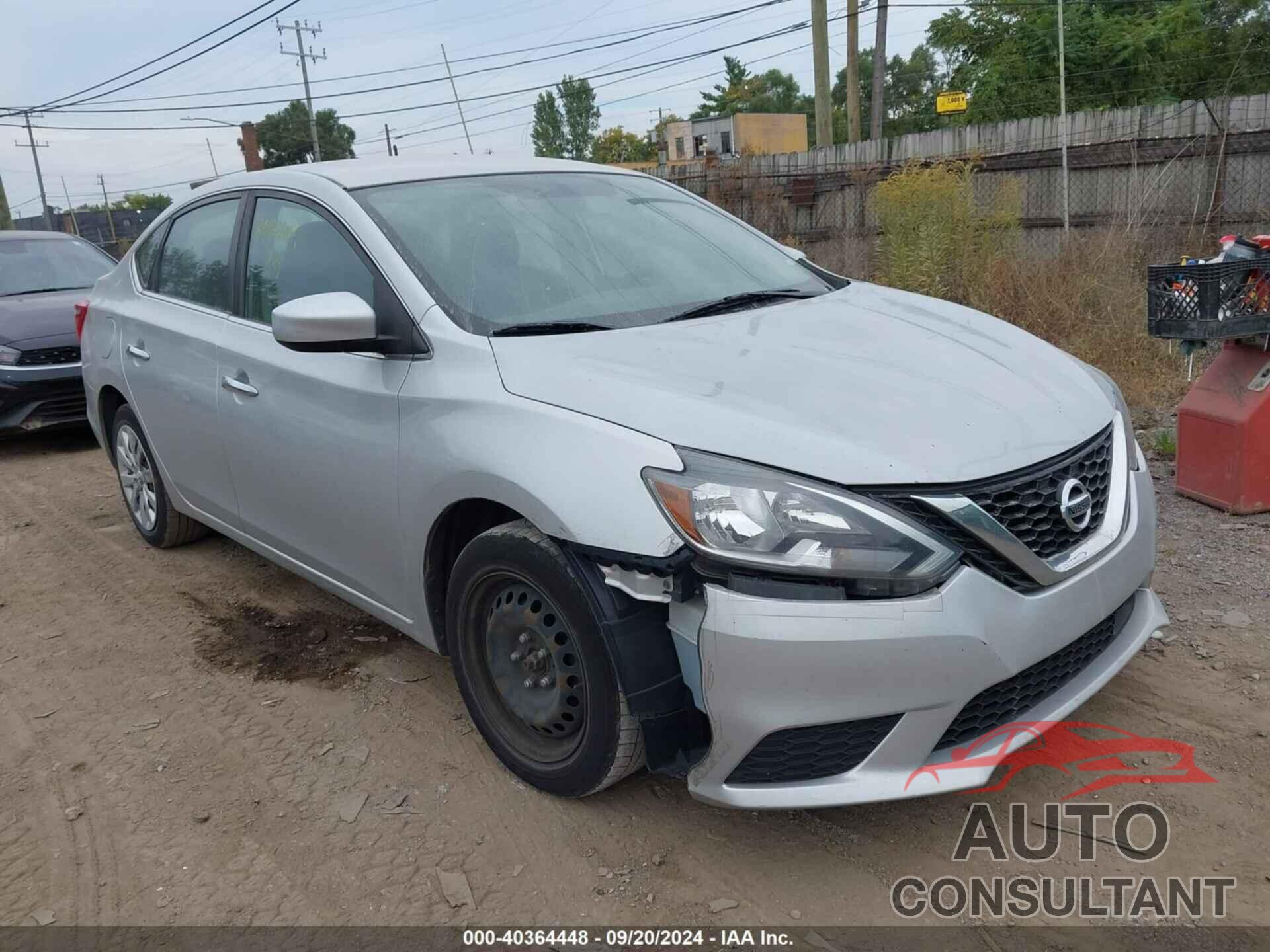 NISSAN SENTRA 2018 - 3N1AB7AP8JY334337