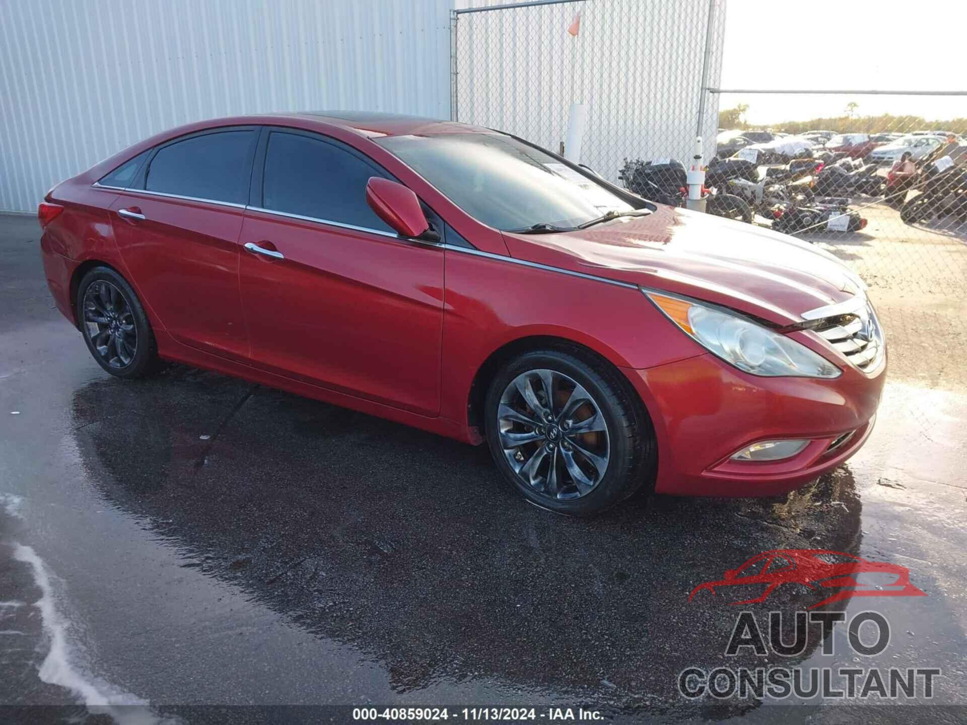 HYUNDAI SONATA 2012 - 5NPEC4ACXCH374569