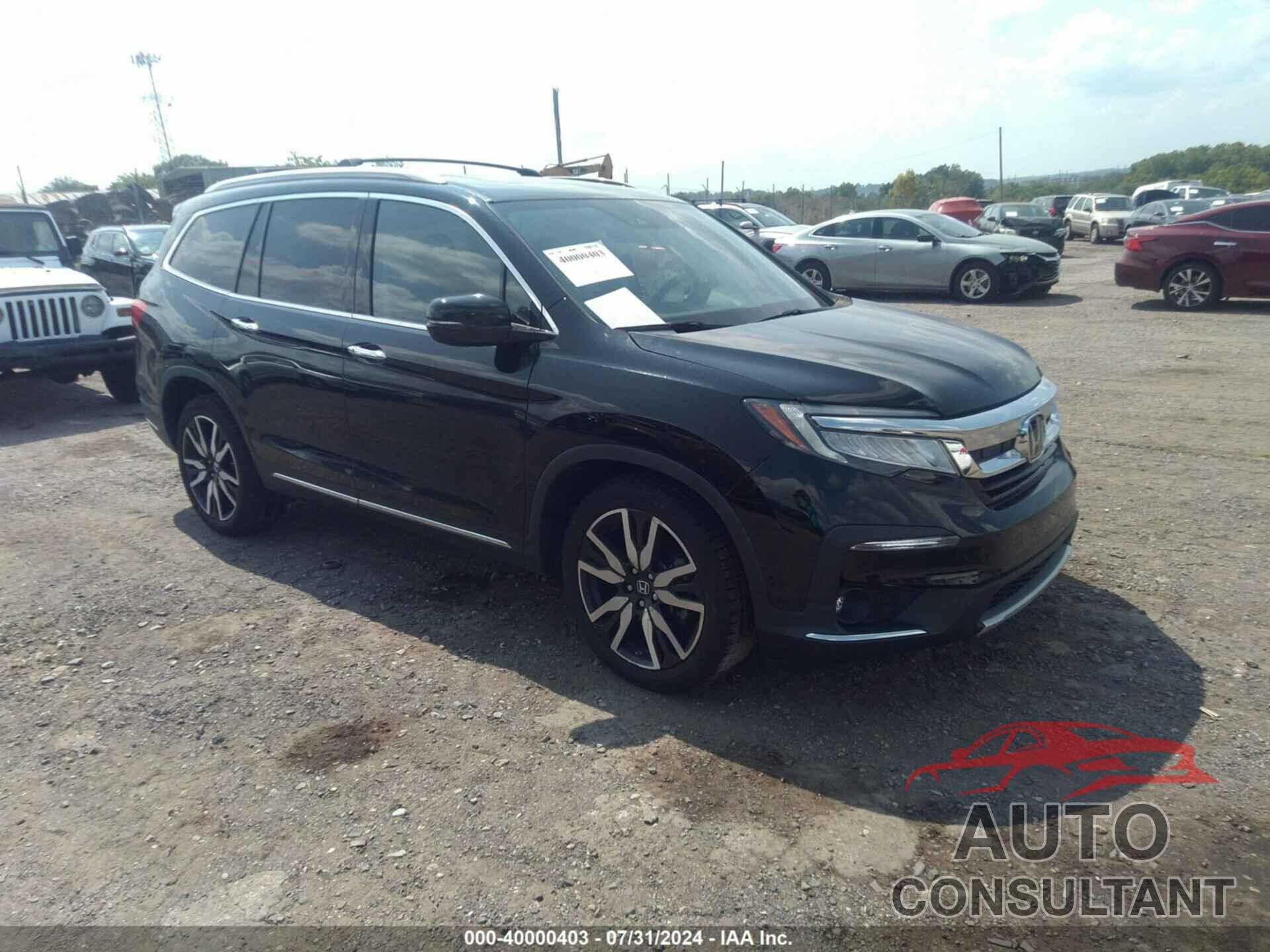 HONDA PILOT 2019 - 5FNYF6H06KB004339