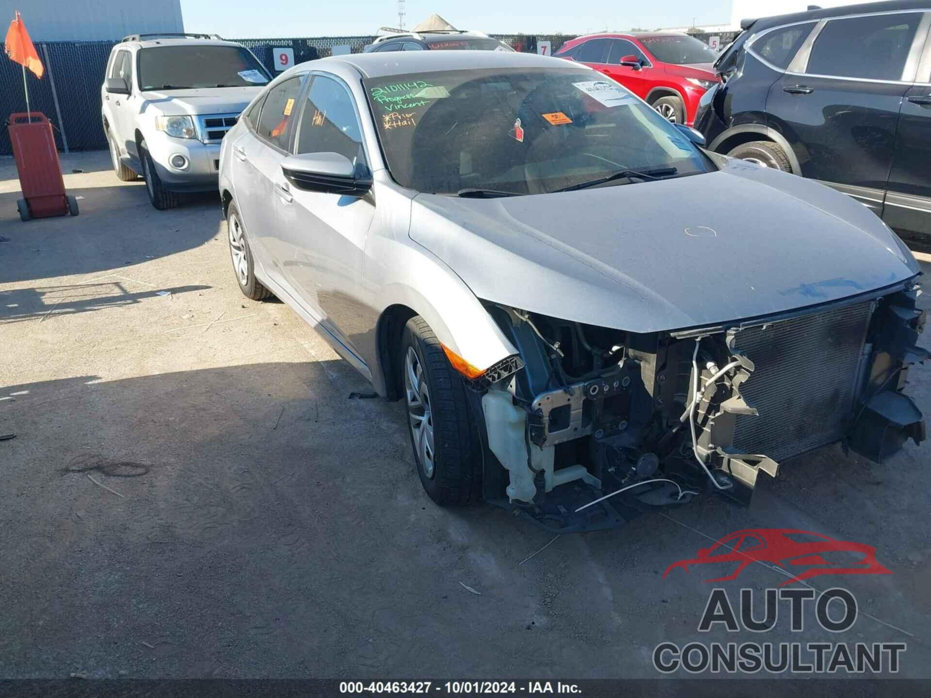 HONDA CIVIC 2017 - 19XFC2F53HE212796