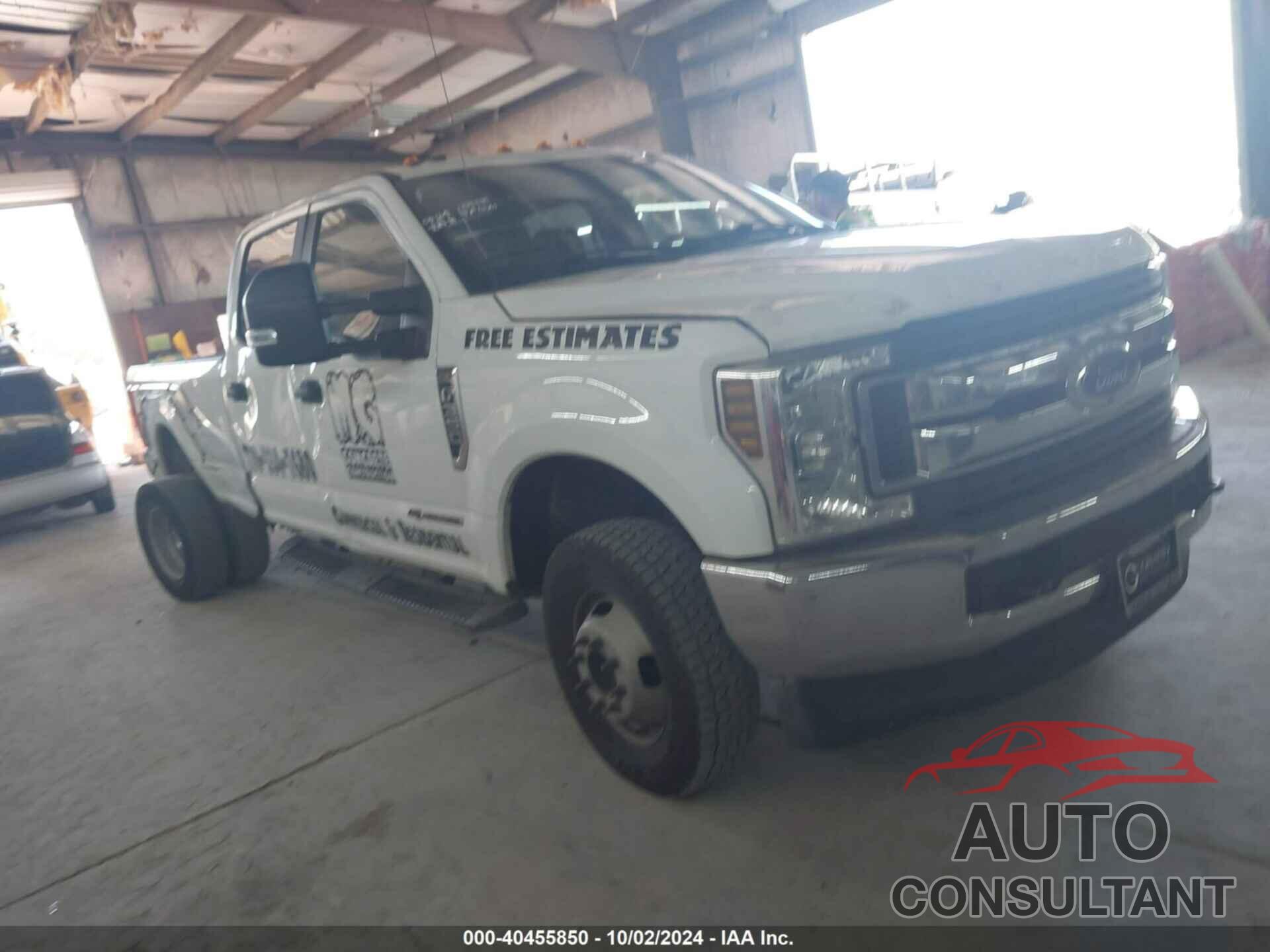 FORD F-350 2019 - 1FT8W3DTXKEE08535