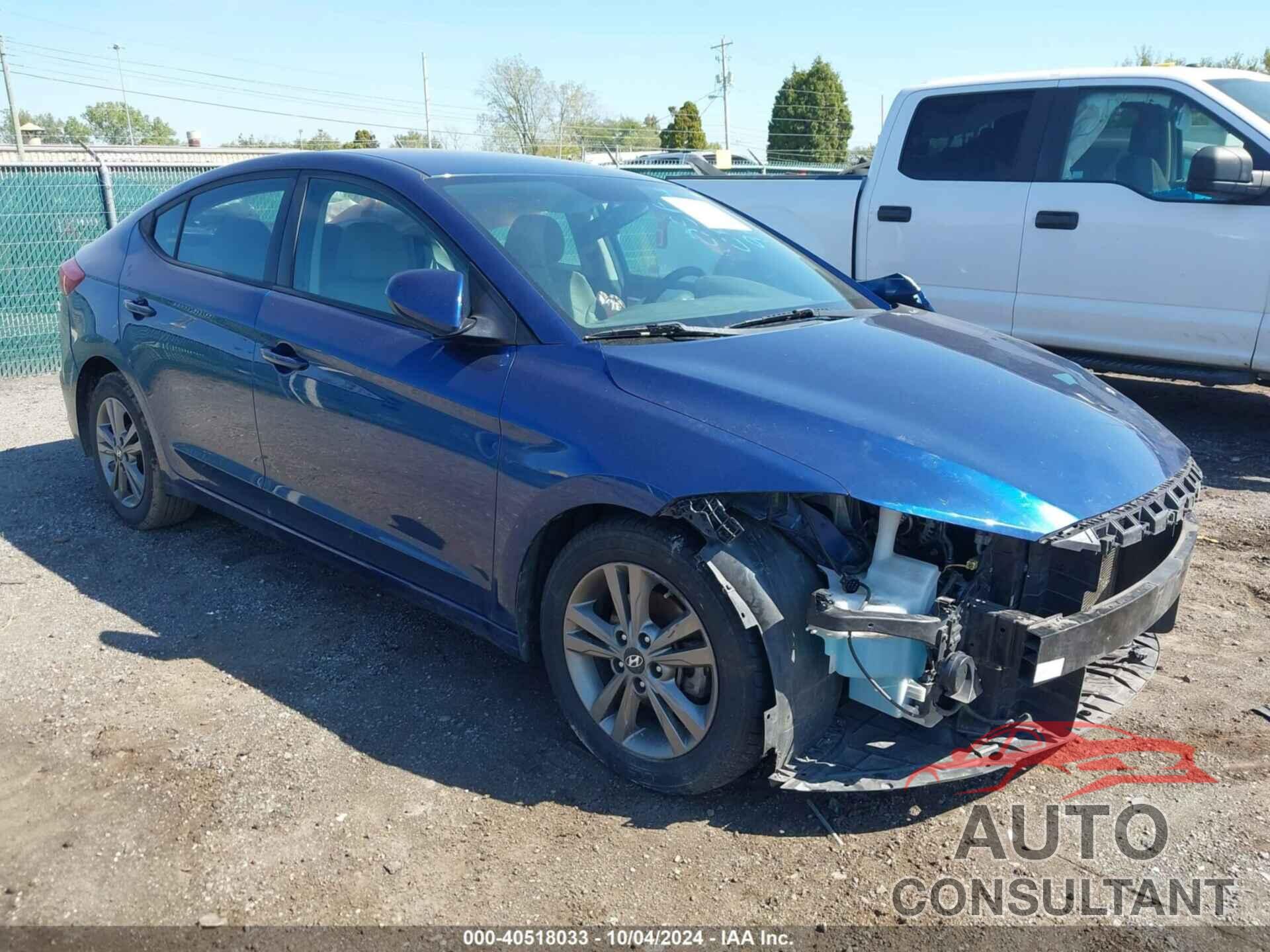 HYUNDAI ELANTRA 2017 - 5NPD84LF2HH185524