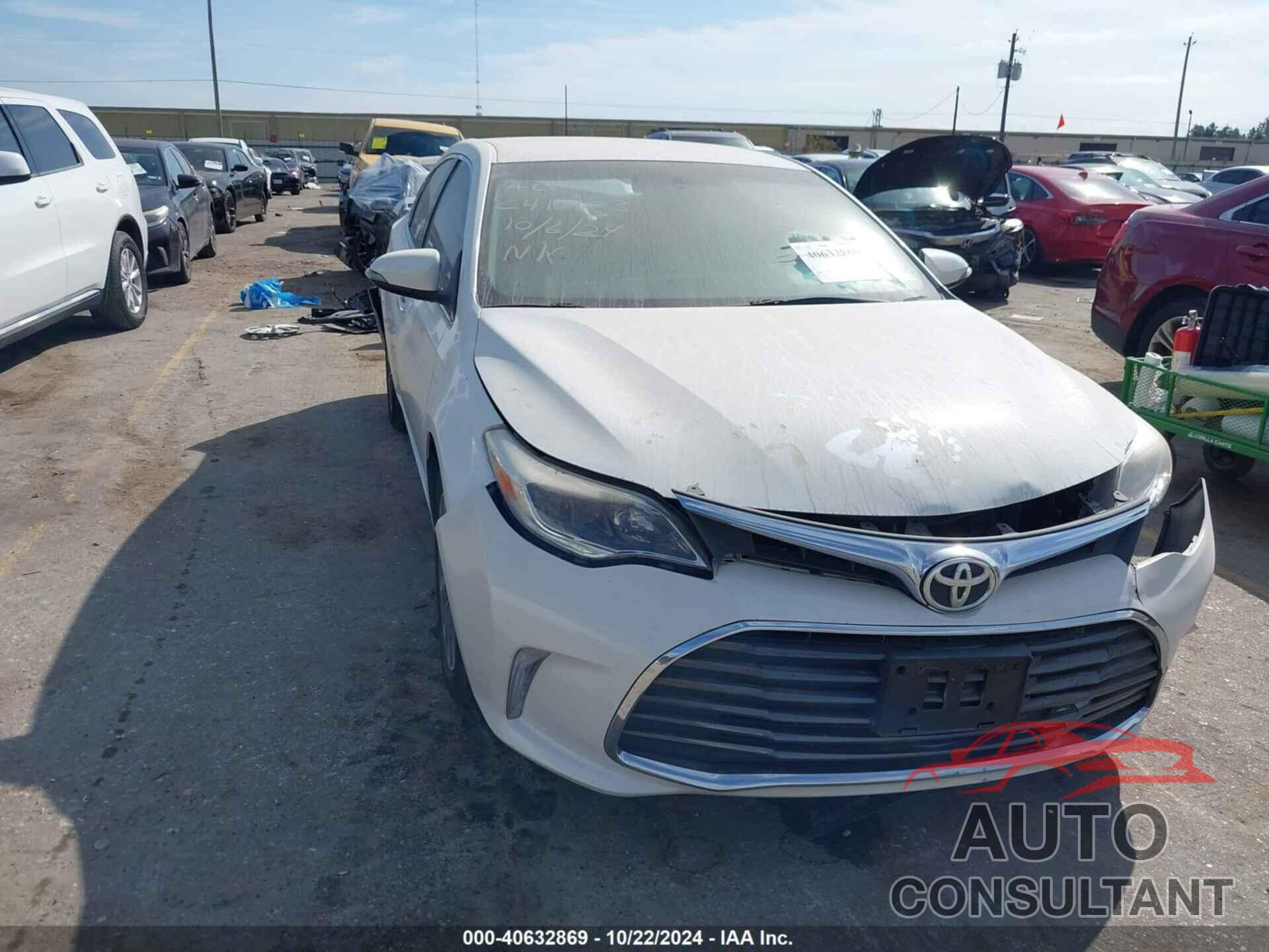 TOYOTA AVALON 2016 - 4T1BK1EB4GU228777