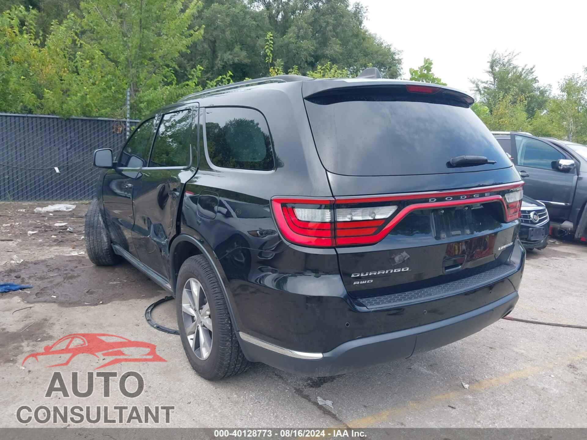 DODGE DURANGO 2016 - 1C4RDJDG4GC331066