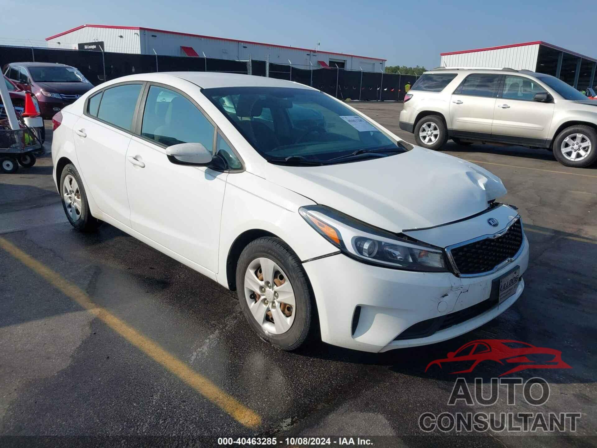 KIA FORTE 2018 - 3KPFK4A72JE167685