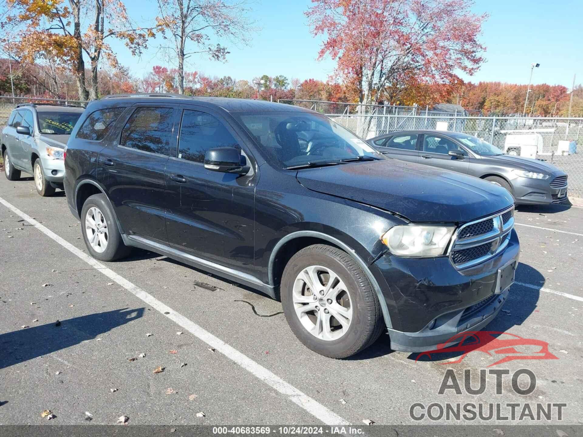 DODGE DURANGO 2011 - 1D4SD4GT1BC593098