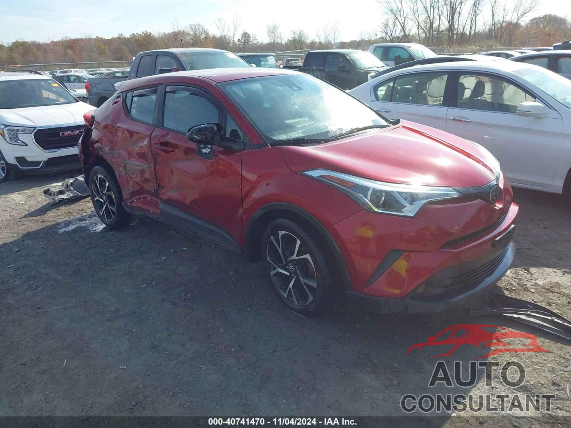 TOYOTA C-HR 2018 - NMTKHMBX7JR021623