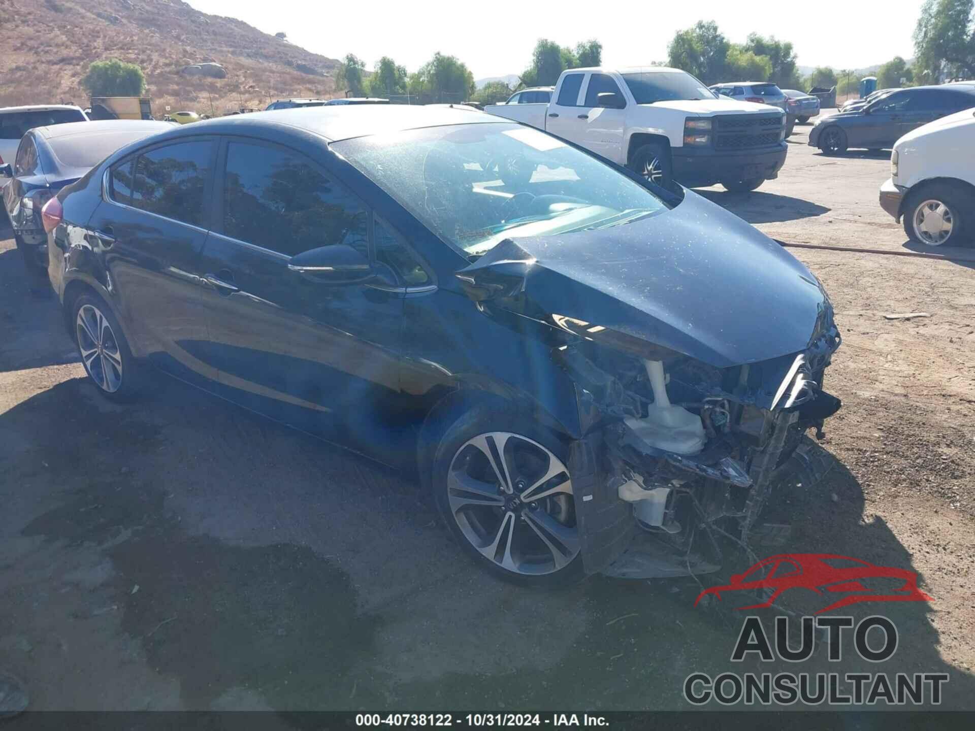 KIA FORTE 2016 - KNAFX4A82G5463236