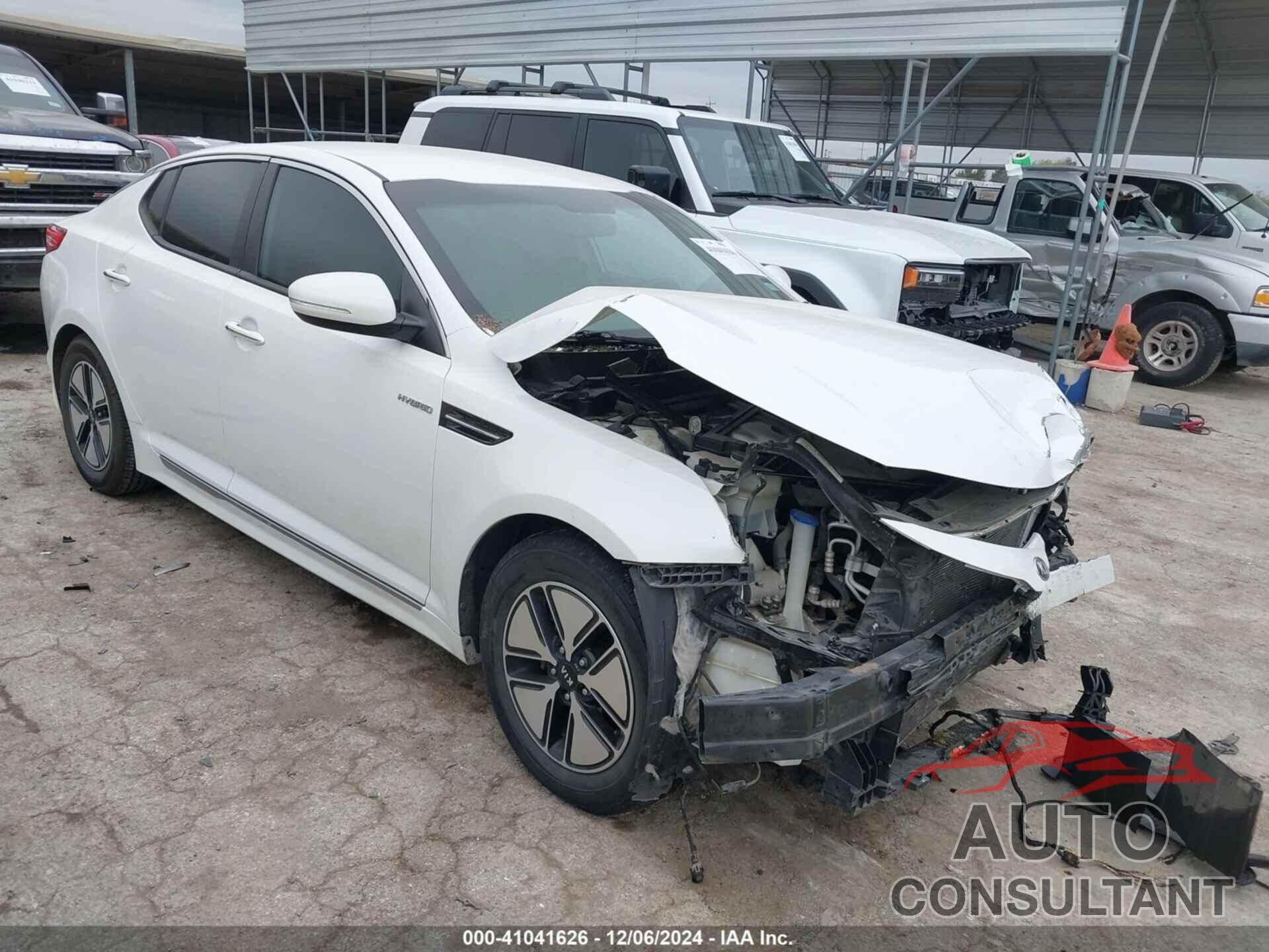 KIA OPTIMA HYBRID 2013 - KNAGM4AD7D5047379