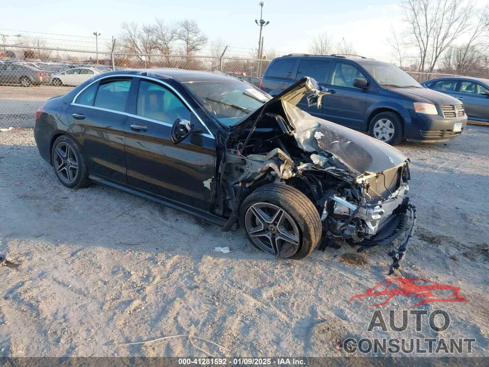 MERCEDES-BENZ C 300 2021 - W1KWF8EB6MR649617