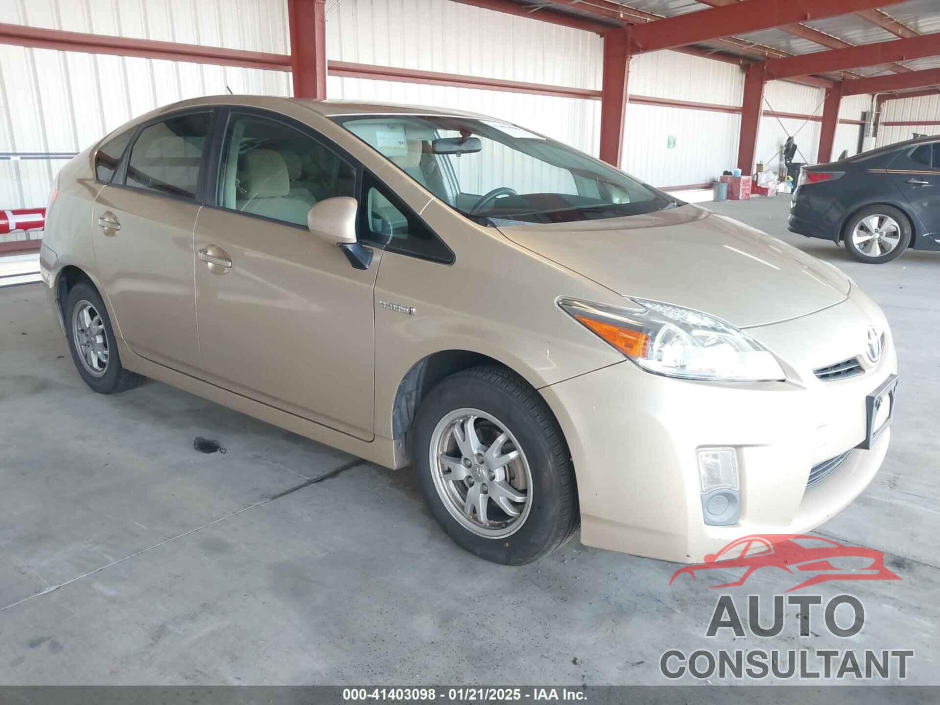 TOYOTA PRIUS 2011 - JTDKN3DU6B1404457