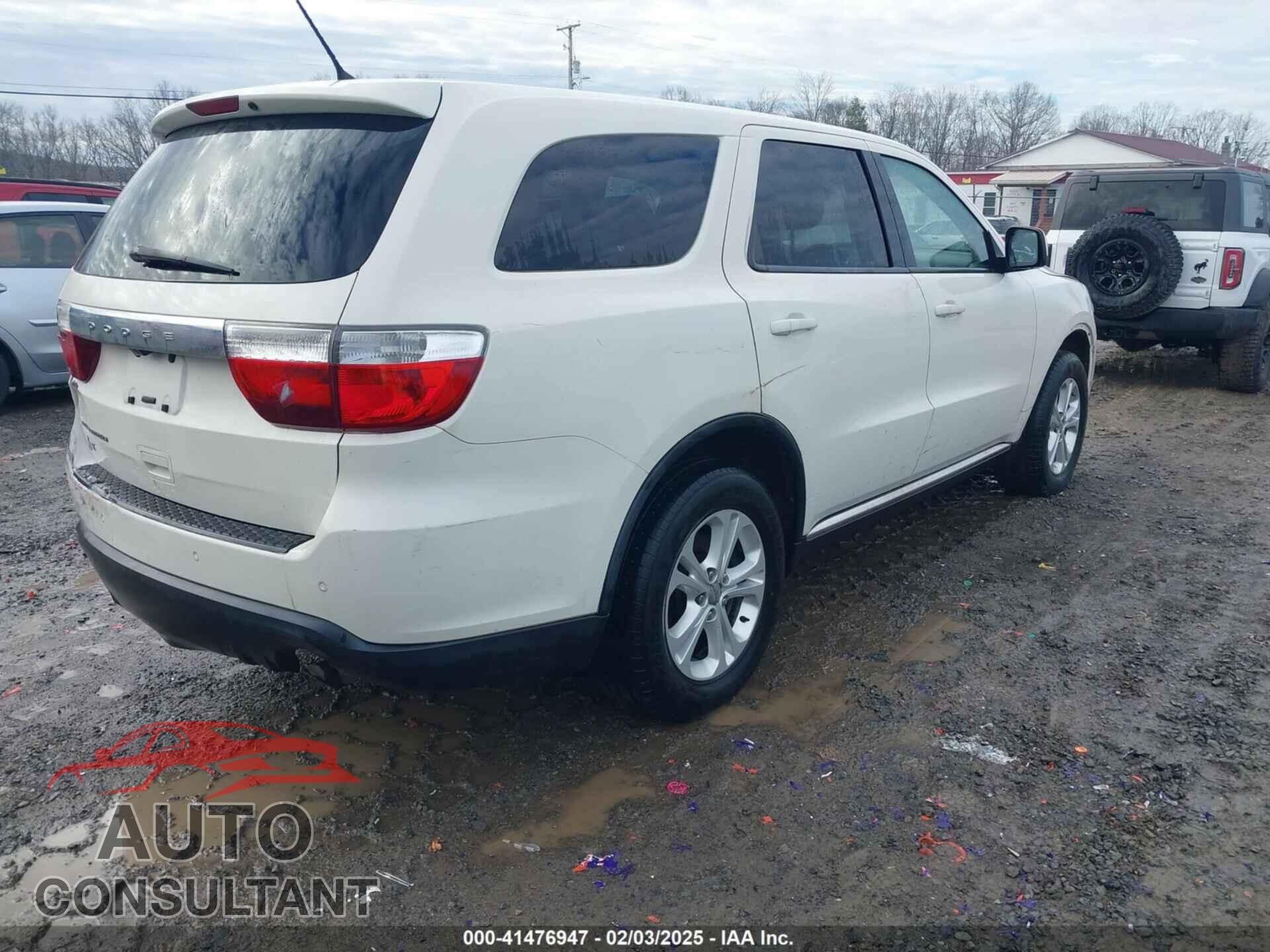 DODGE DURANGO 2012 - 1C4RDJAG1CC336434