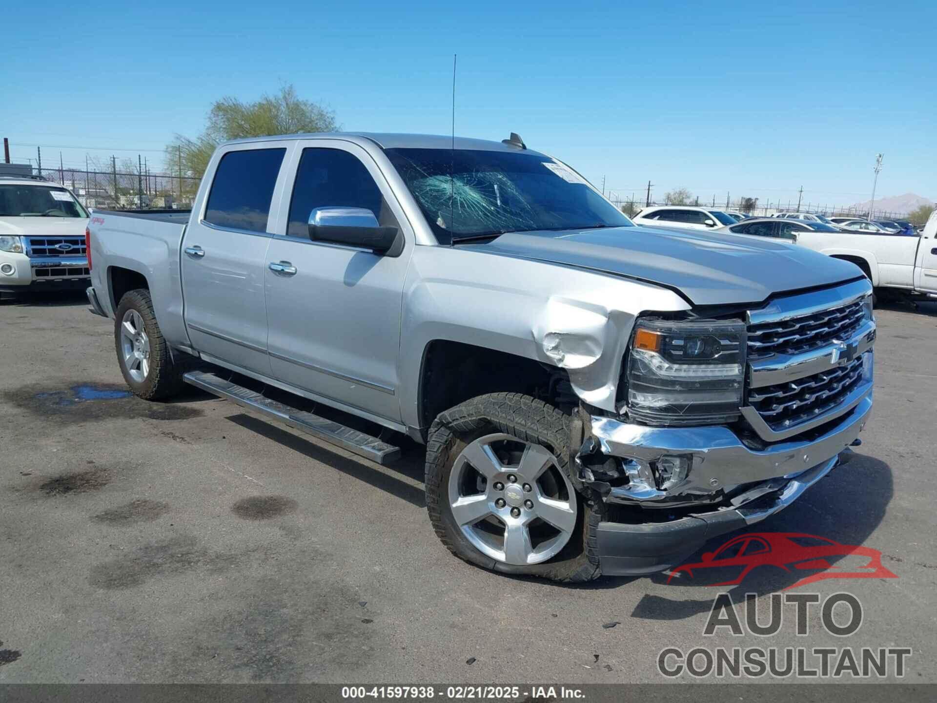 CHEVROLET SILVERADO 1500 2016 - 3GCUKSEC4GG388334