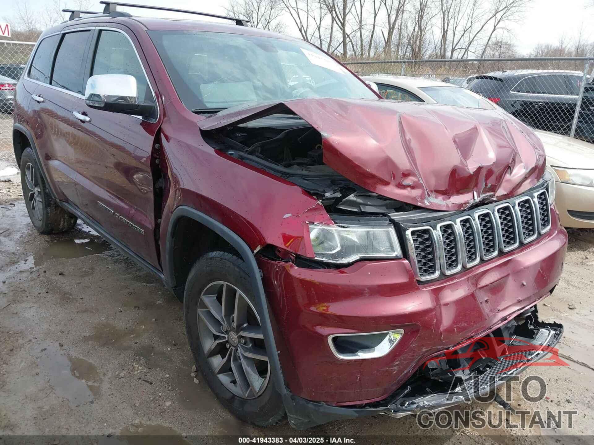 JEEP GRAND CHEROKEE 2017 - 1C4RJFBG3HC711784