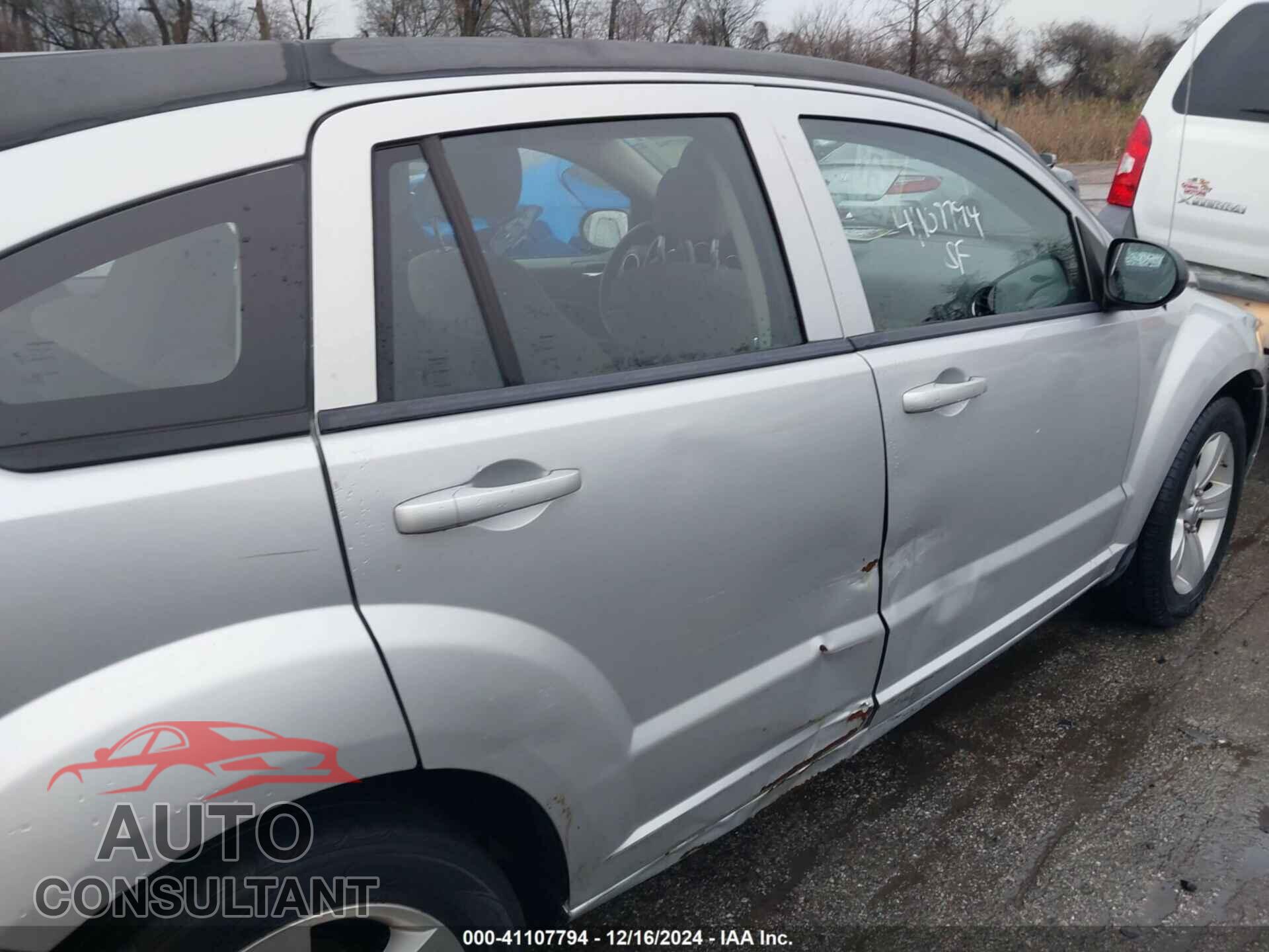 DODGE CALIBER 2012 - 1C3CDWDA8CD535005