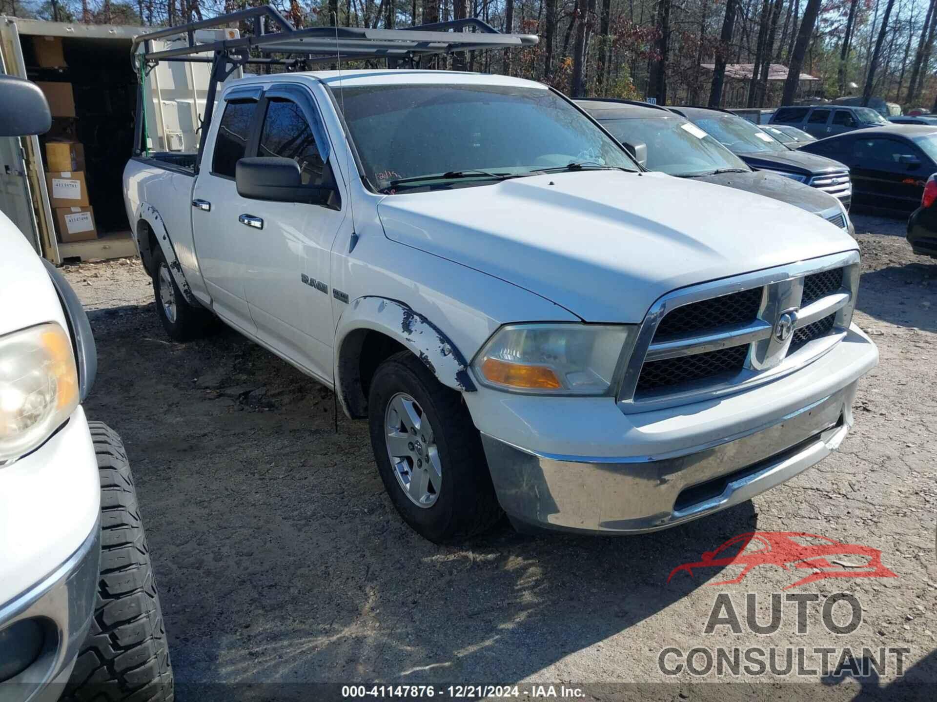DODGE RAM 1500 2010 - 1D7RV1GT5AS150406