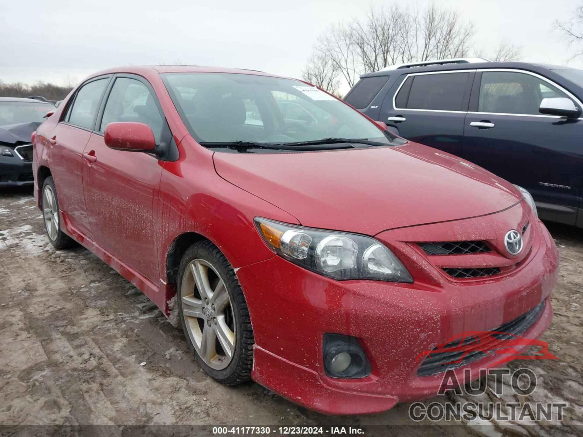 TOYOTA COROLLA 2013 - 5YFBU4EE5DP110854
