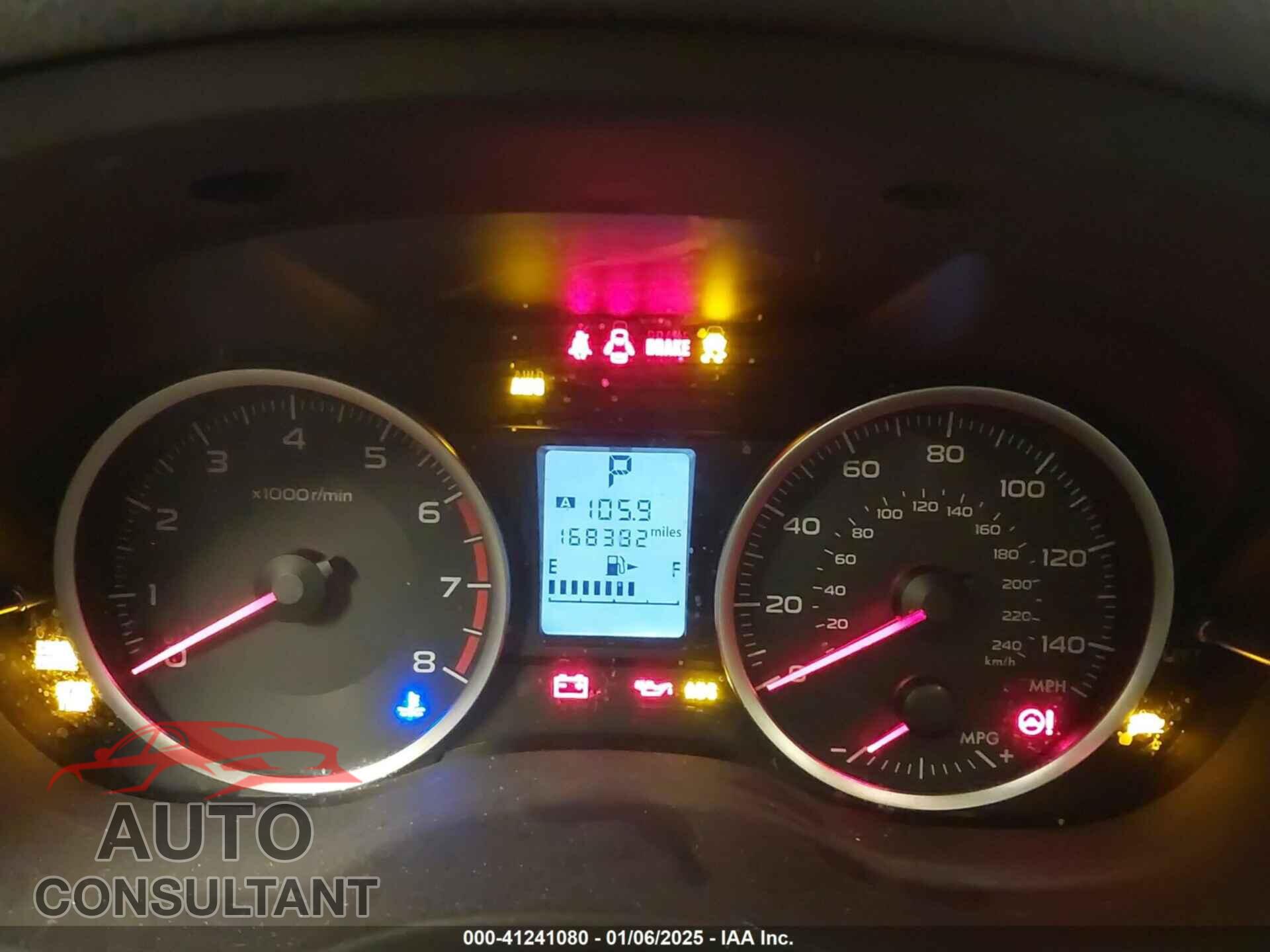SUBARU FORESTER 2014 - JF2SJAAC0EH446454