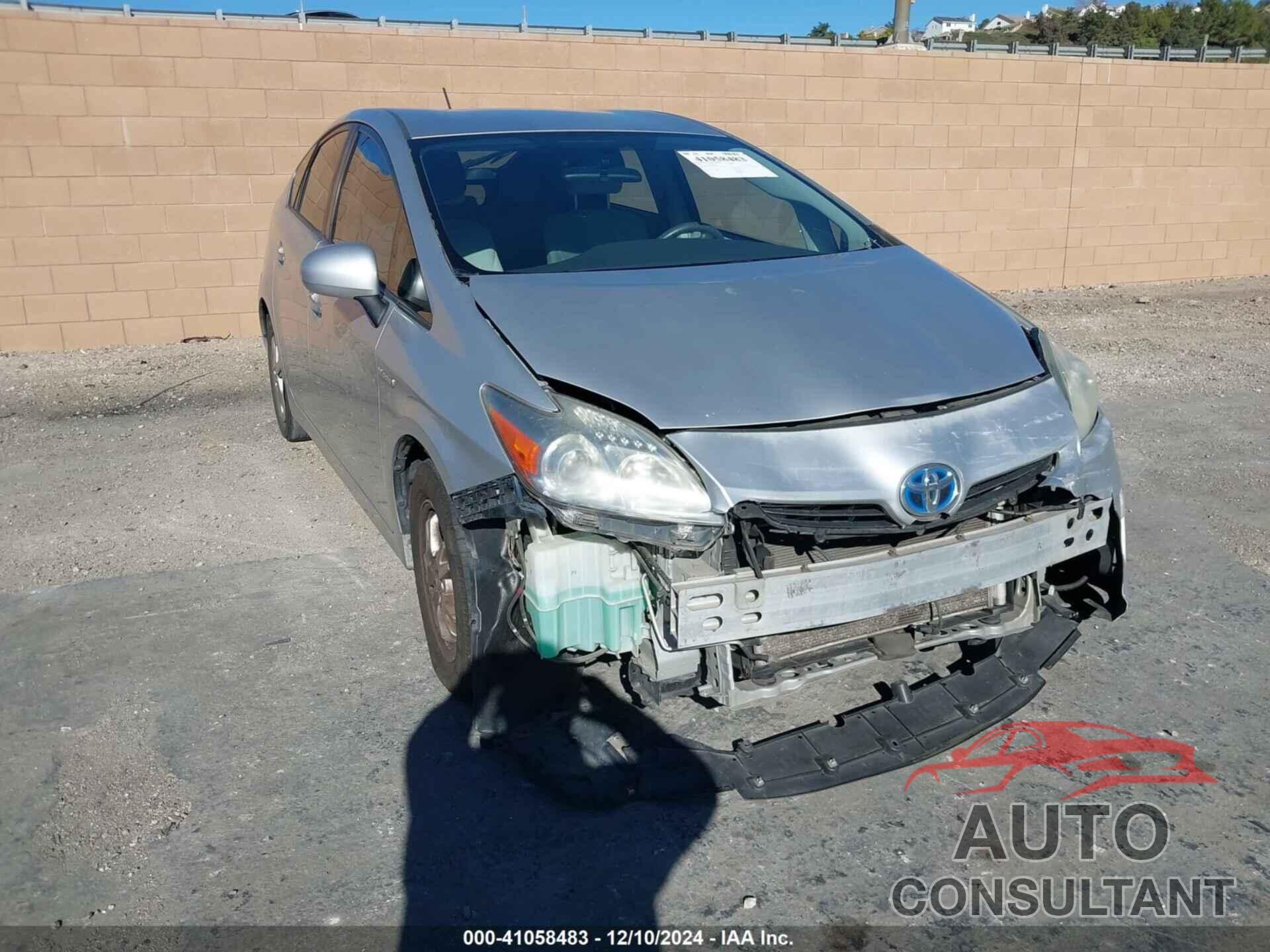TOYOTA PRIUS 2010 - JTDKN3DU8A0001729