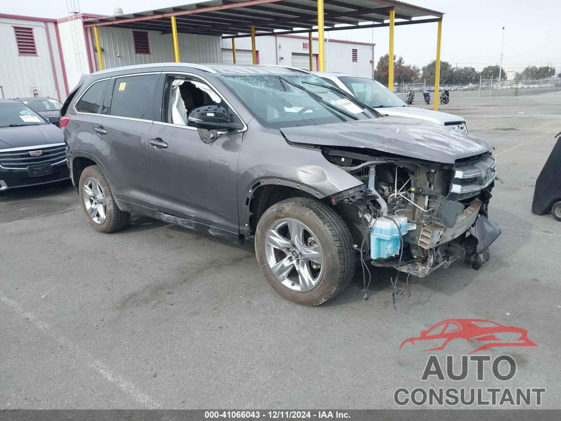 TOYOTA HIGHLANDER 2019 - 5TDYZRFH8KS327403