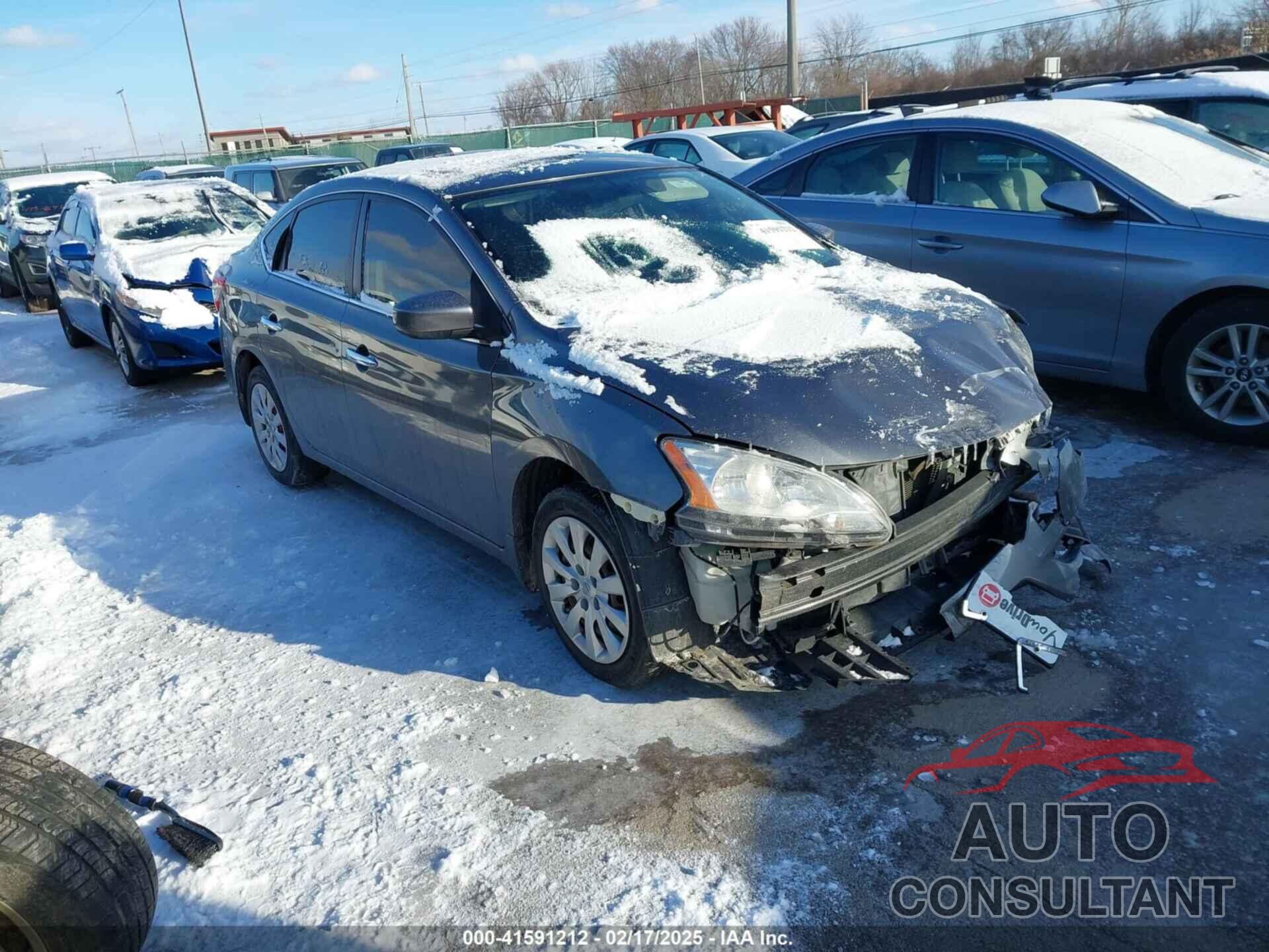 NISSAN SENTRA 2015 - 3N1AB7APXFY285732
