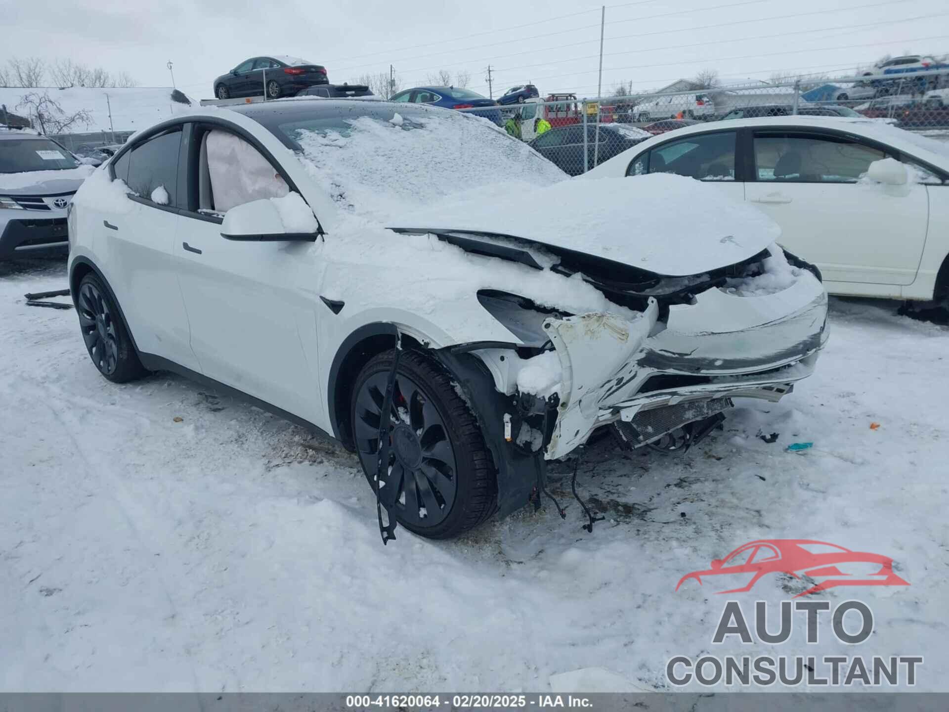 TESLA MODEL Y 2022 - 7SAYGDEF6NF383893