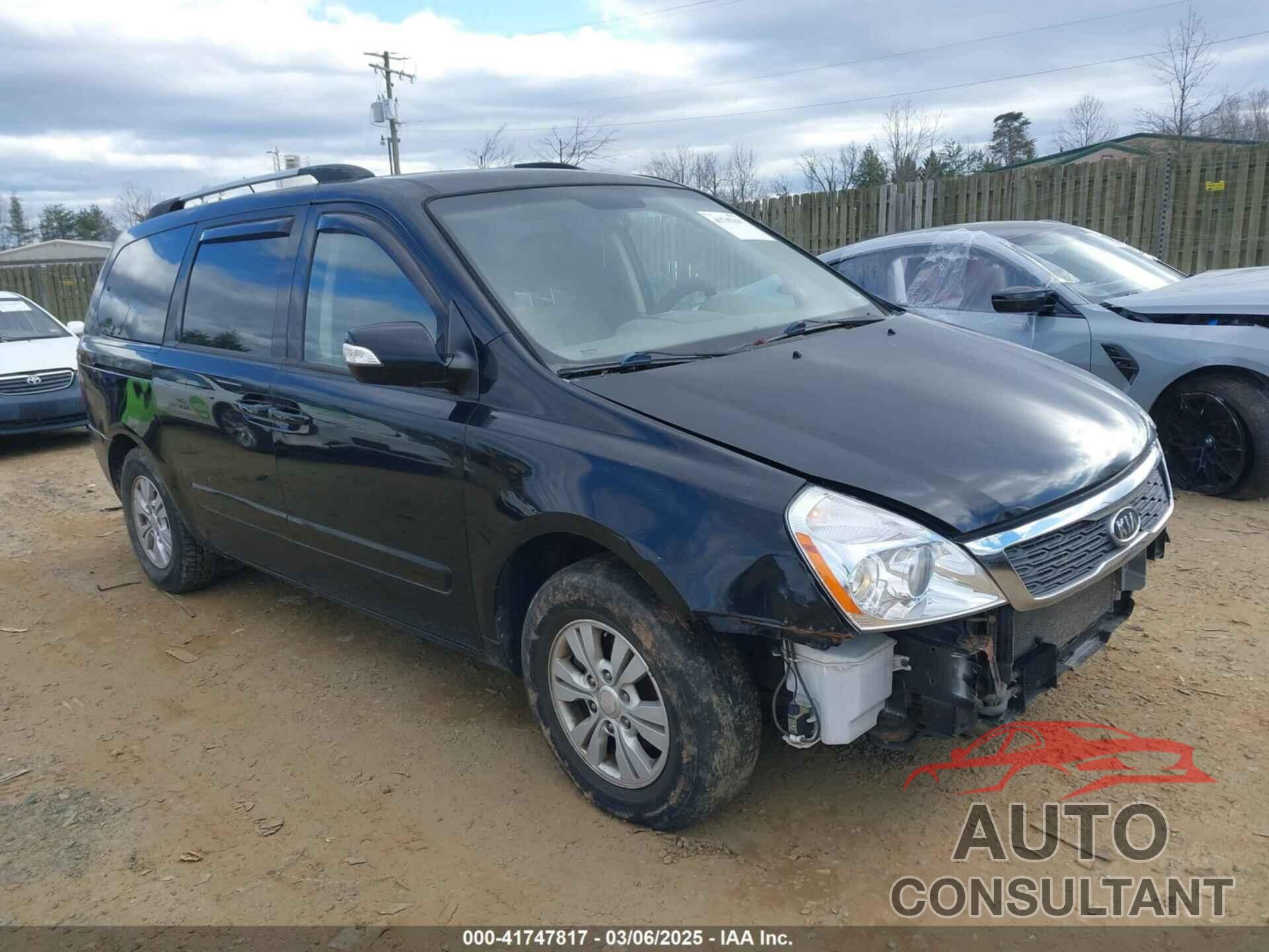 KIA SEDONA 2012 - KNDMG4C73C6424514
