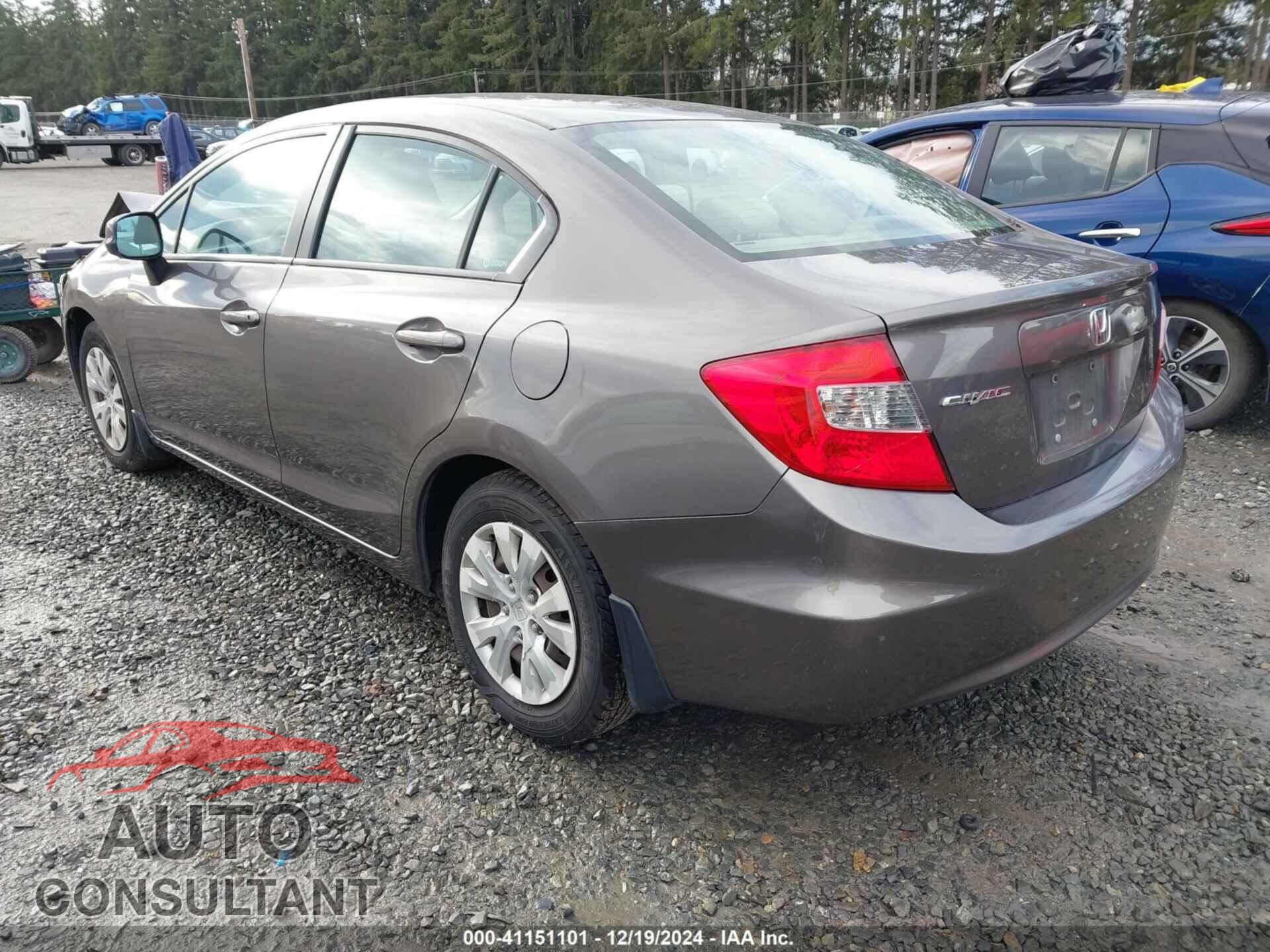 HONDA CIVIC 2012 - 19XFB2F51CE110313