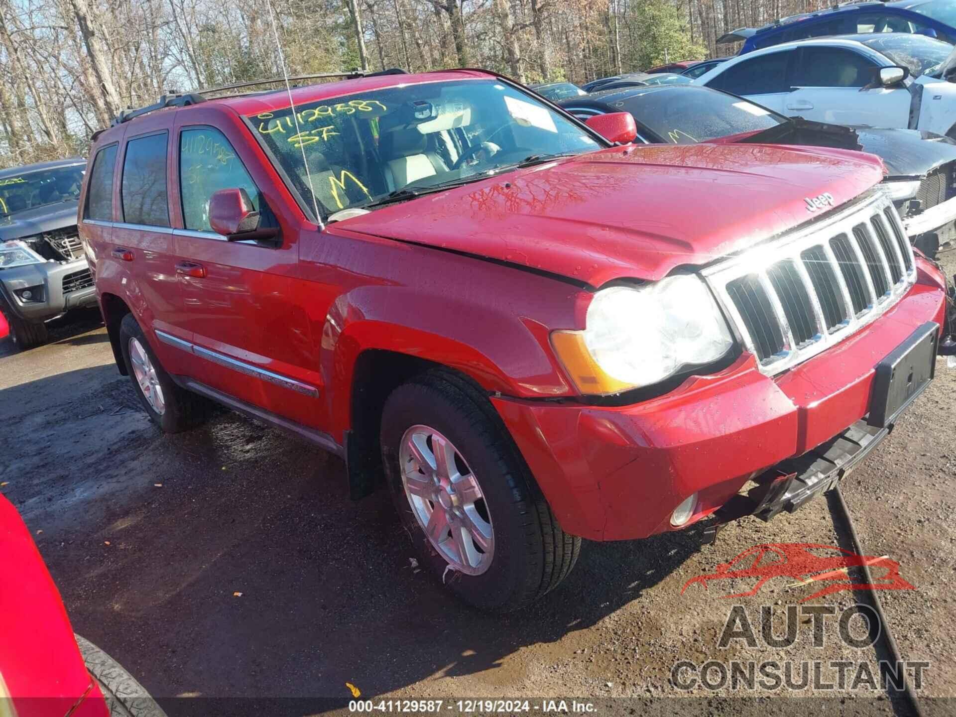 JEEP GRAND CHEROKEE 2009 - 1J8HR58P99C543651