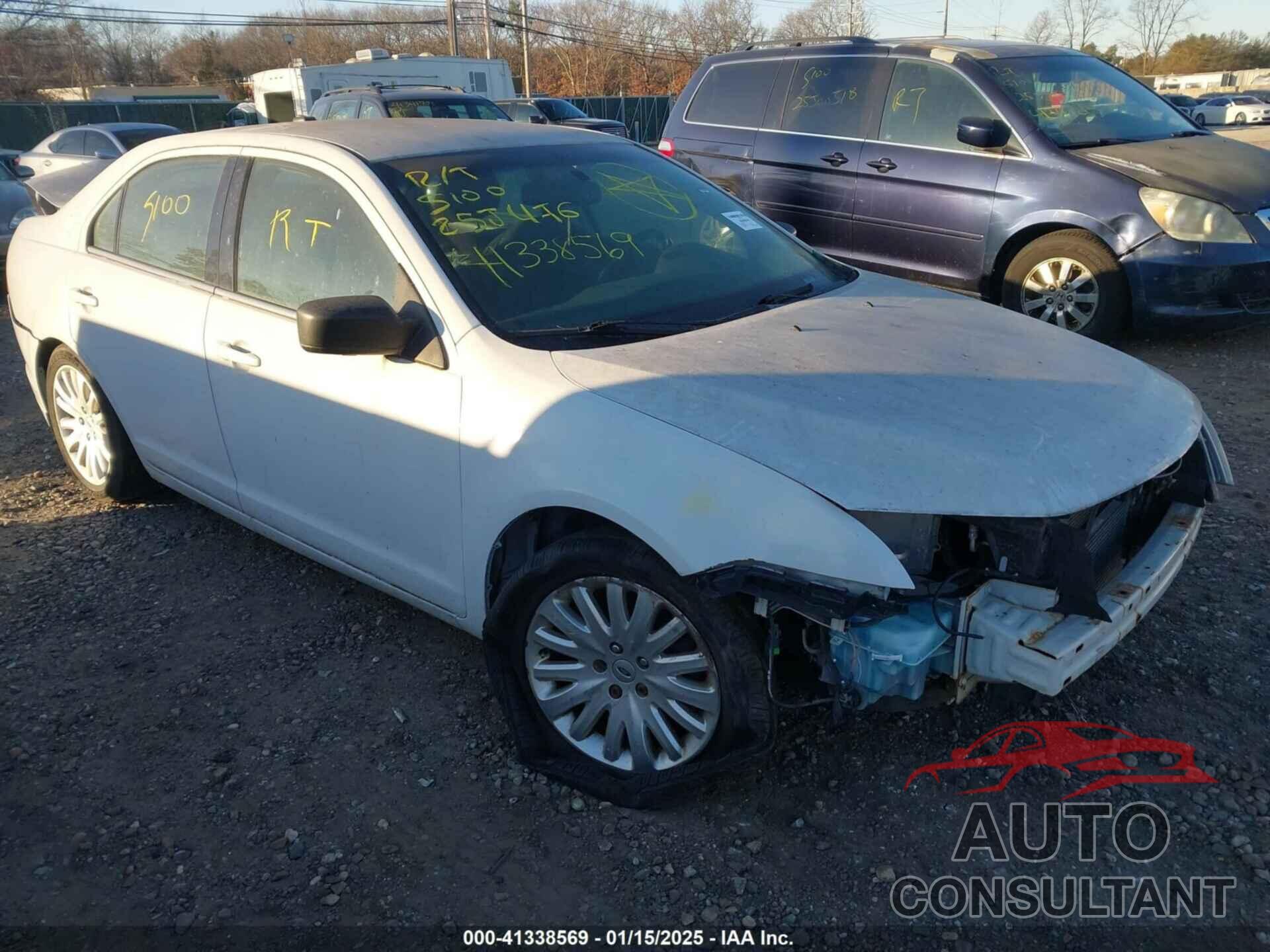 FORD FUSION HYBRID 2012 - 3FADP0L38CR194046