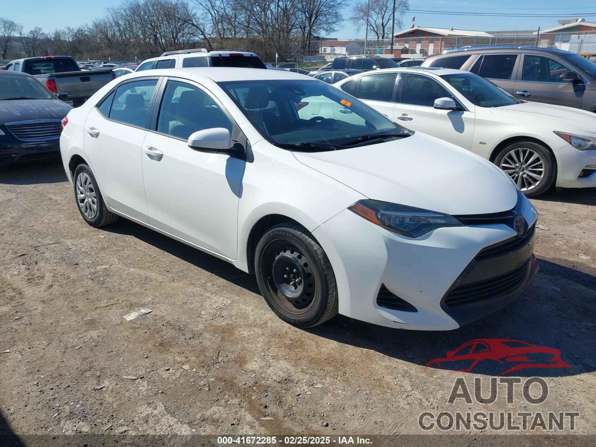TOYOTA COROLLA 2019 - 2T1BURHE7KC153355