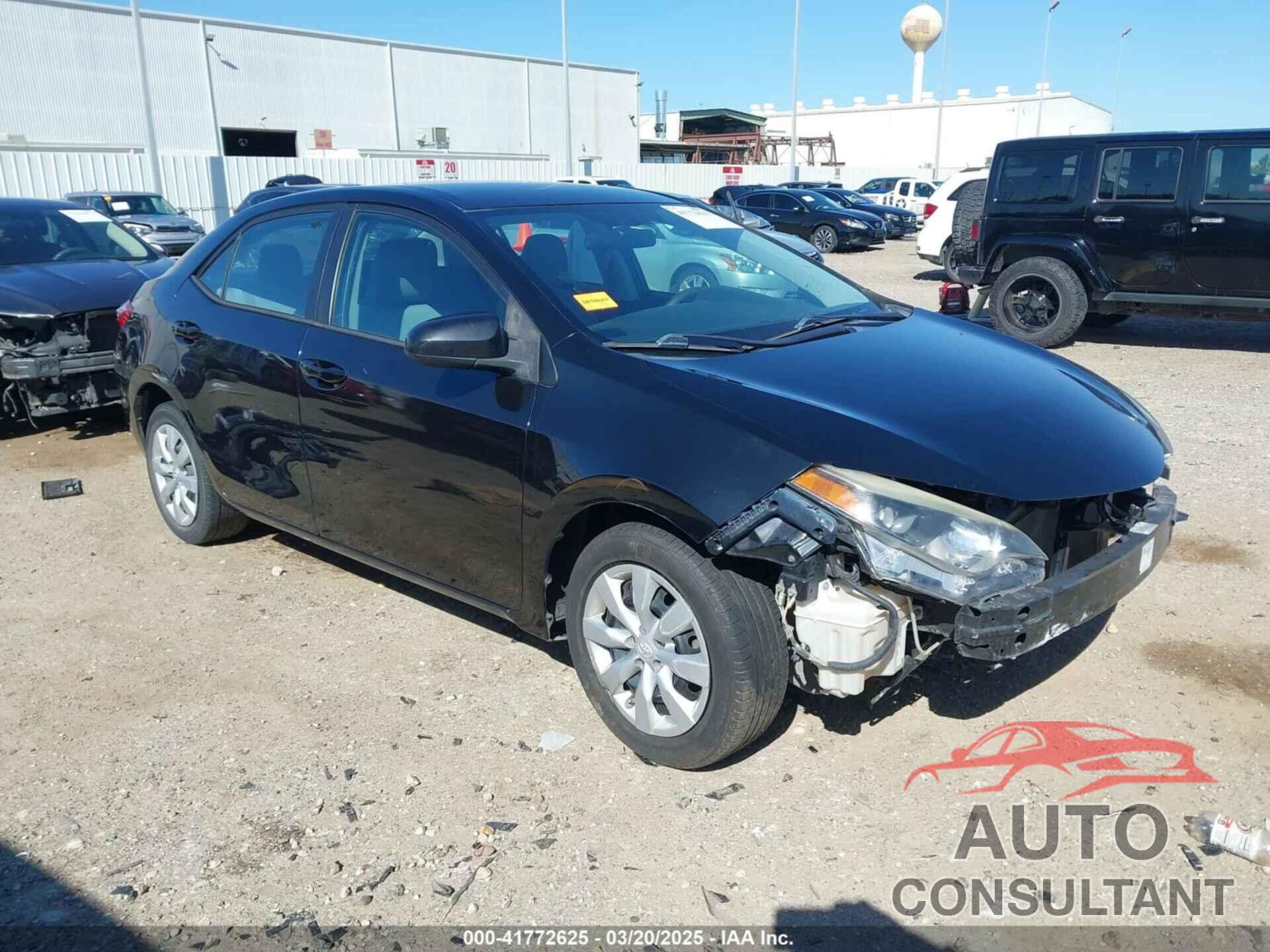TOYOTA COROLLA 2015 - 5YFBURHE0FP265758