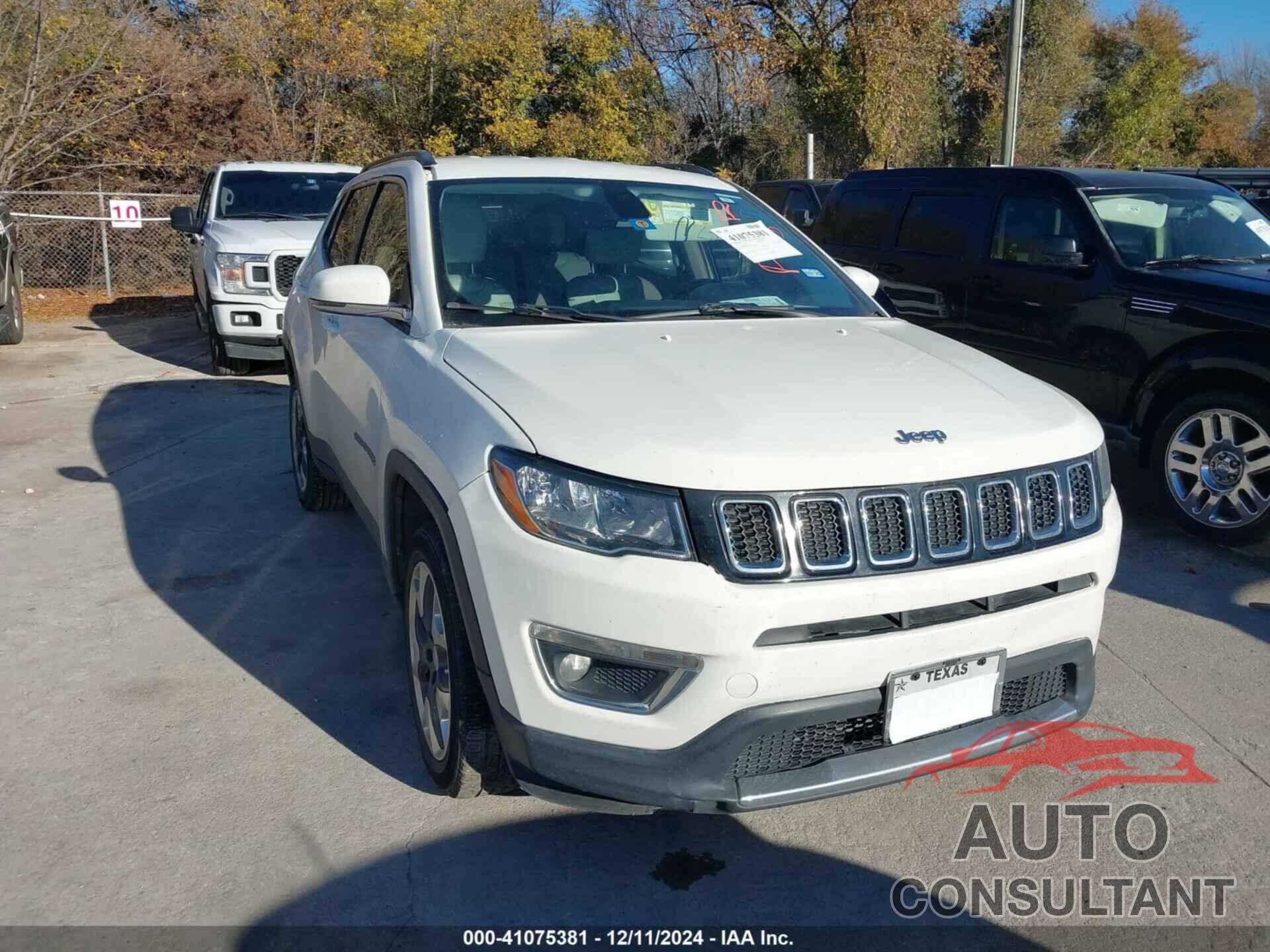 JEEP COMPASS 2019 - 3C4NJDCB1KT620921